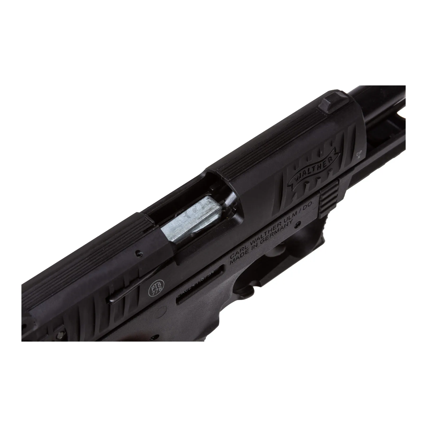Walther P22Q 9mm P.A.K. Schreckschusspistole R2D-Kit, Black
