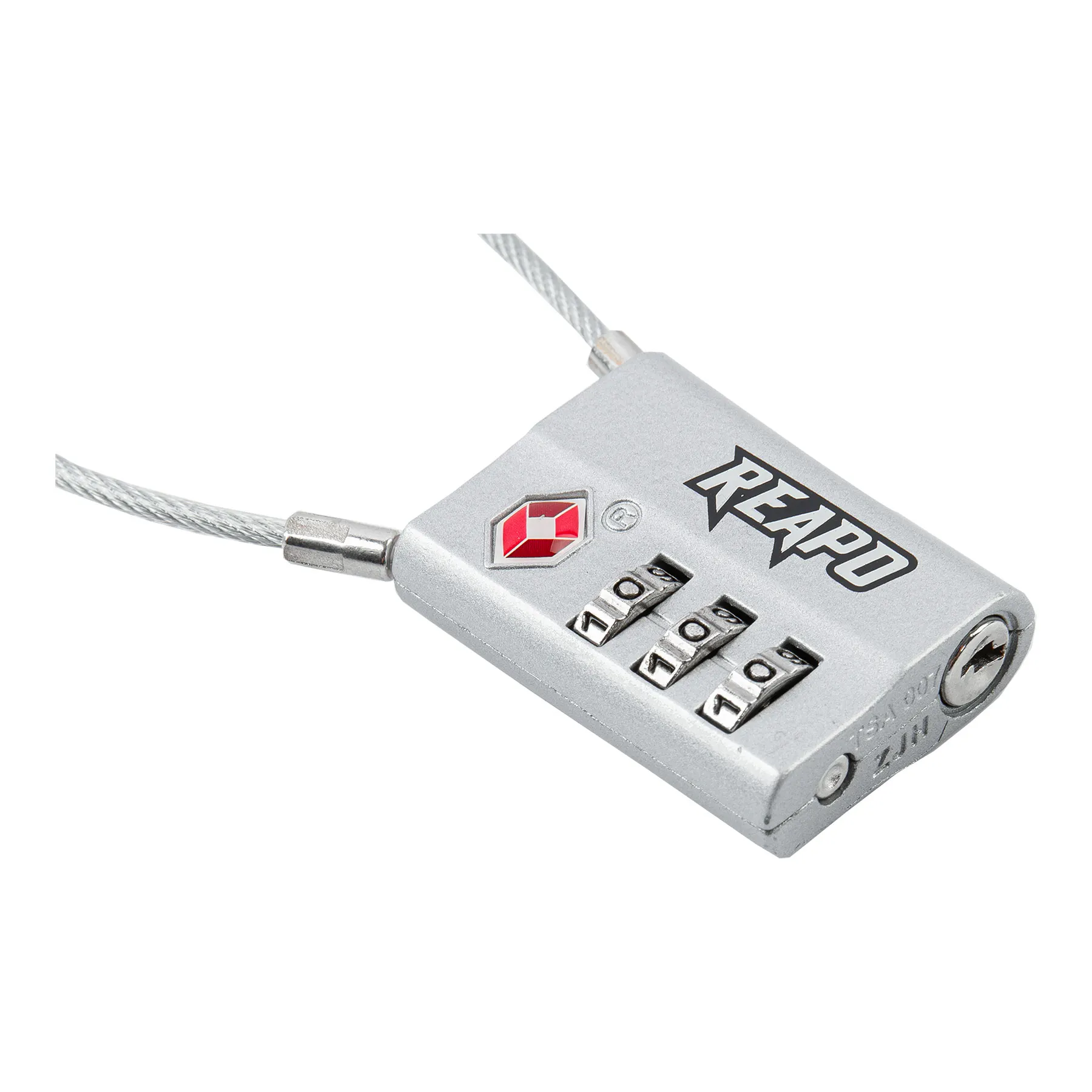 Reapo XL Zahlenschloss TSA lock, Silber