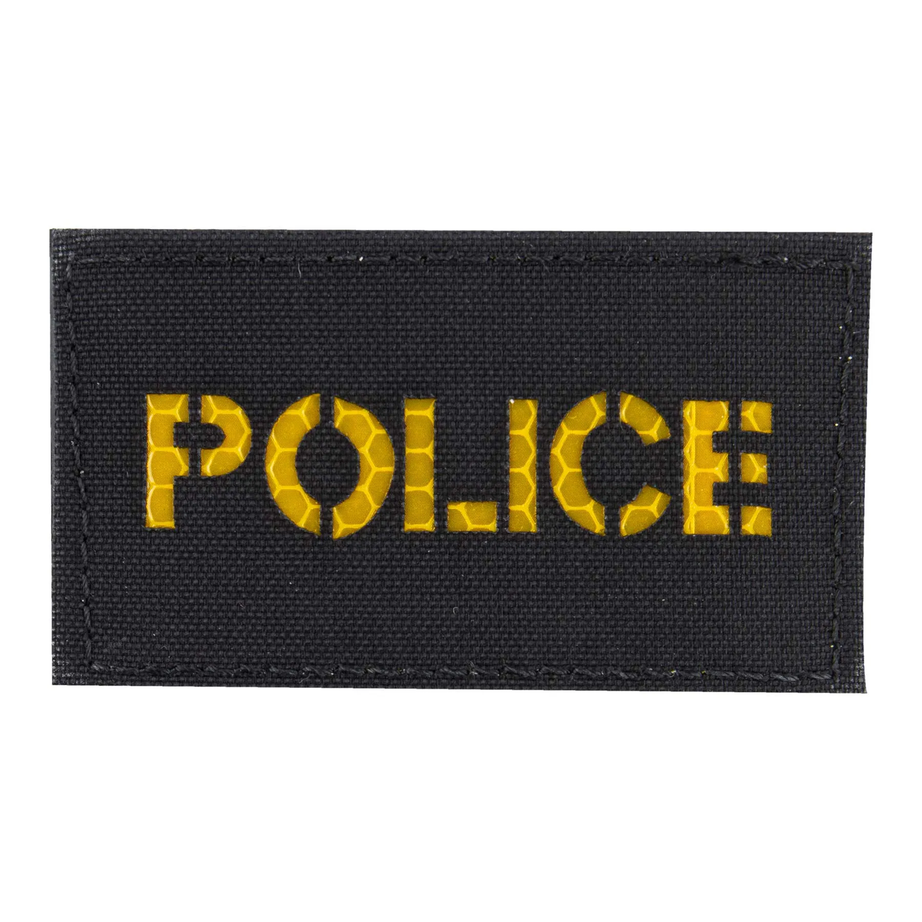 Small Police Patch, Black