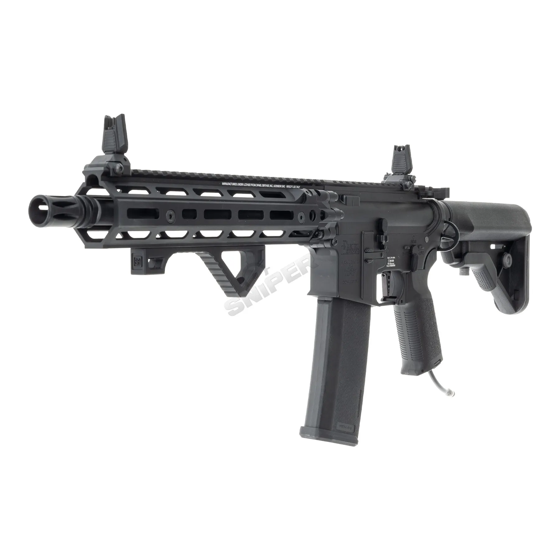 SAC x Wolverine SA-E27 10,5" RIS III HPA, Black