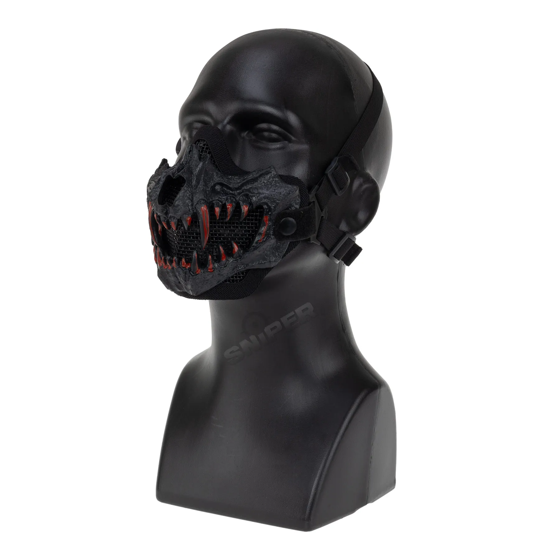 Reapo Stalker Fangs Mask, Black Reapo Stalker Fangs Mask, Black