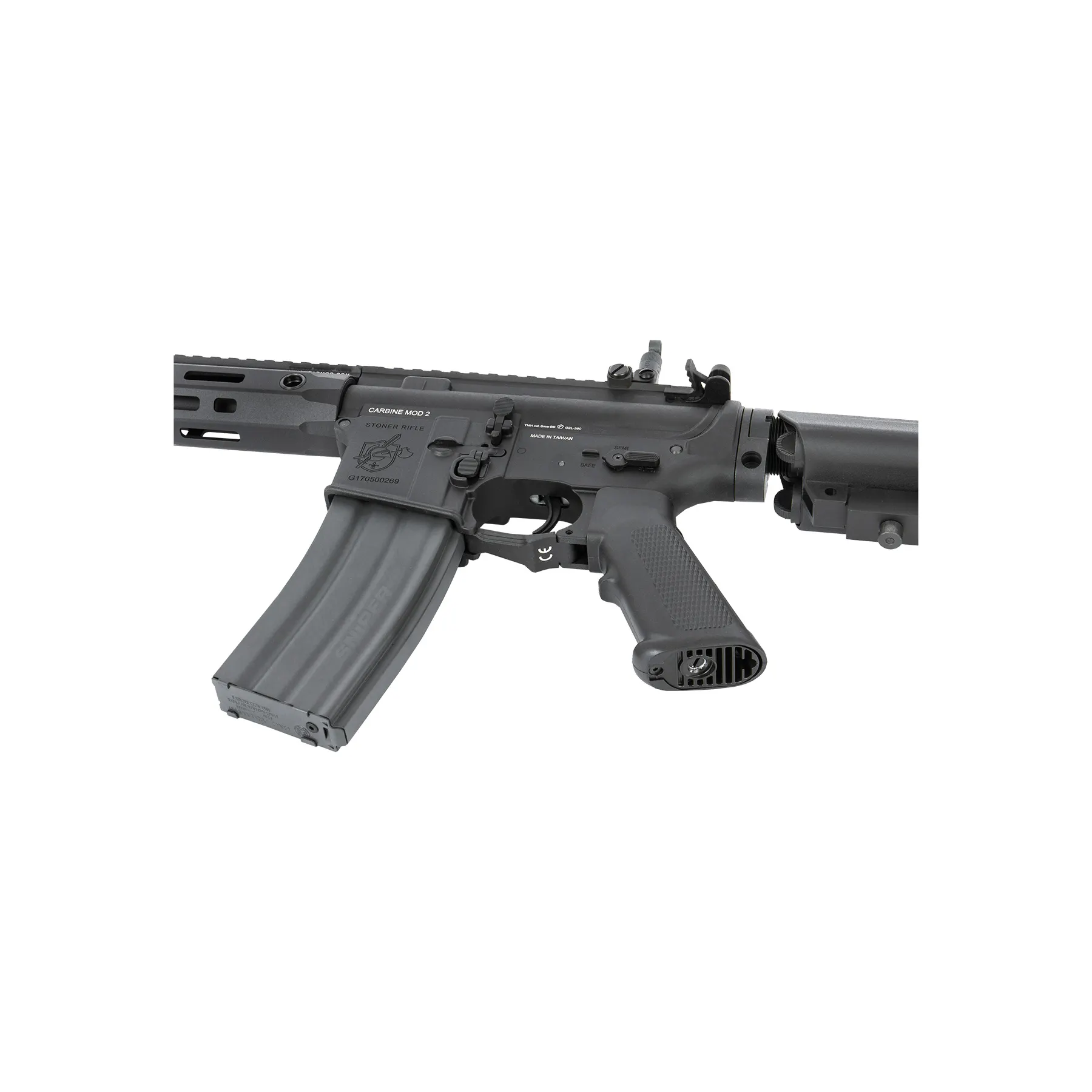 Knights Armament SR15 E3 MOD2 M-LOK Black, (S)AEG