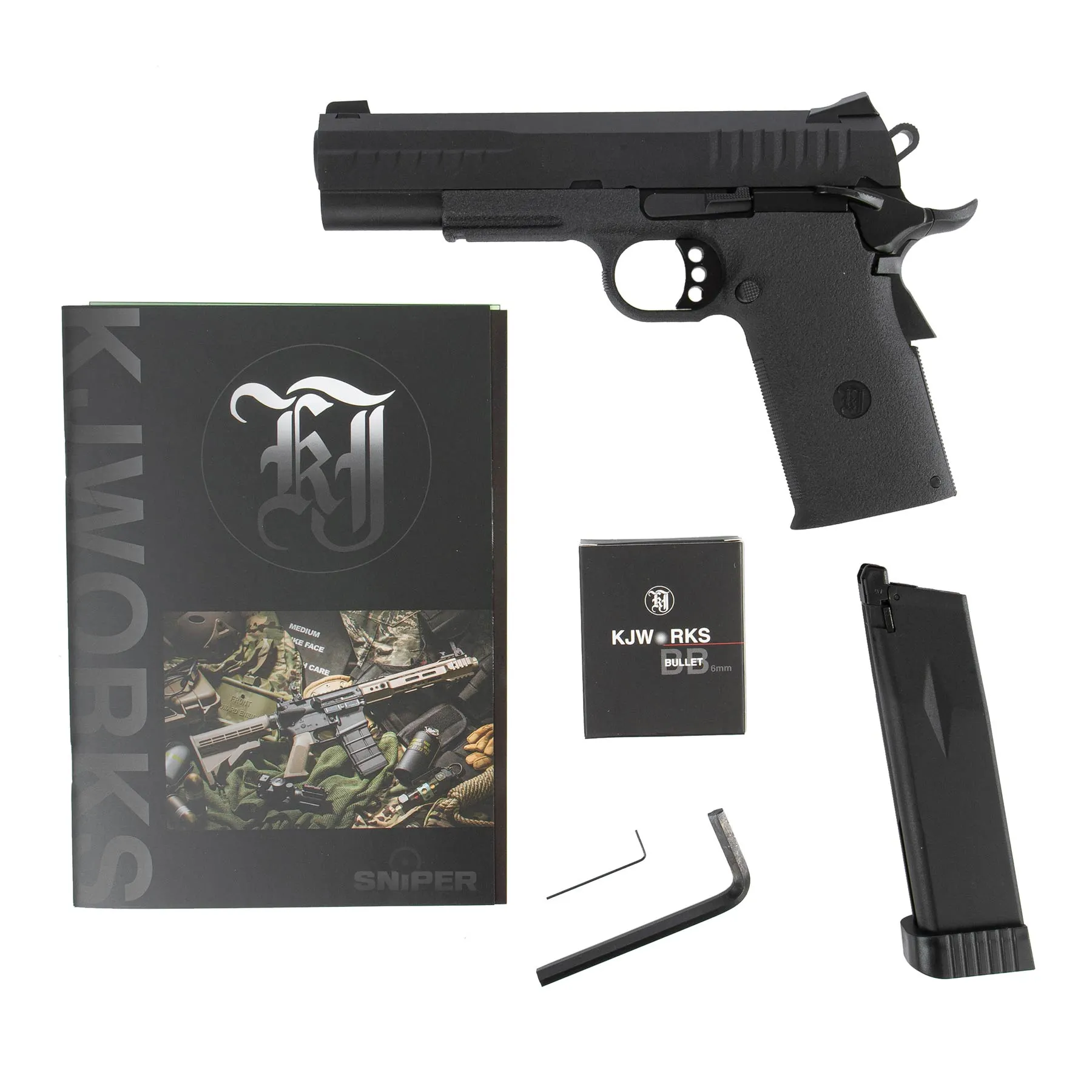 KJ Works KP 08 Full Metal CO2 GBB Softair