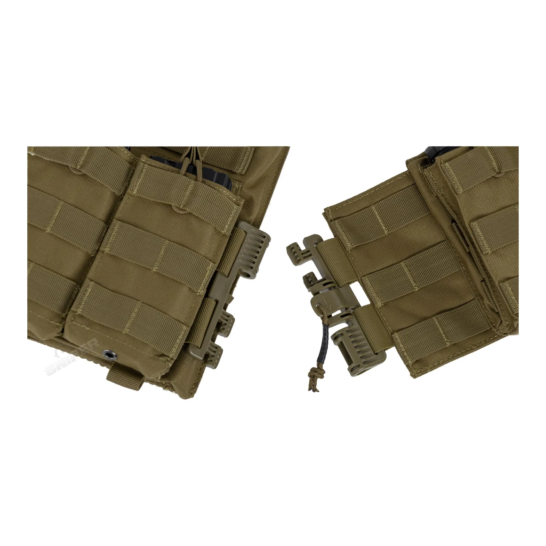 Reapo XXL Big Size Plattenträger, Tan Reapo XXL Big Size Plattenträger, Tan