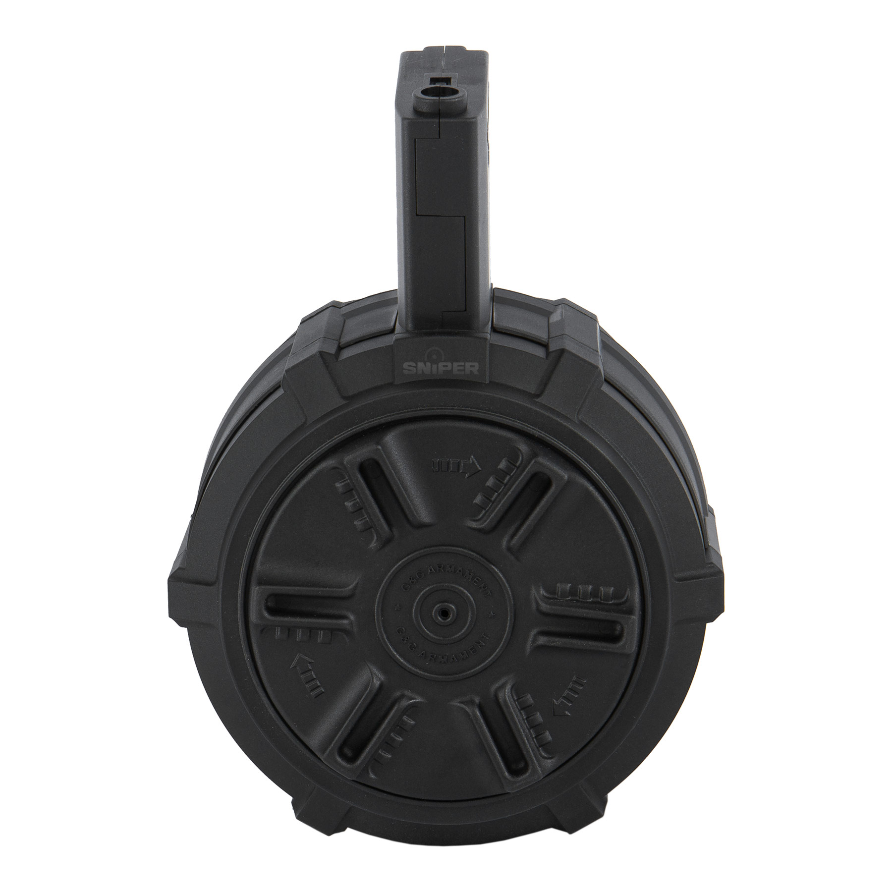 Drum Mag M4 Auto-Winding 2300rds, Black