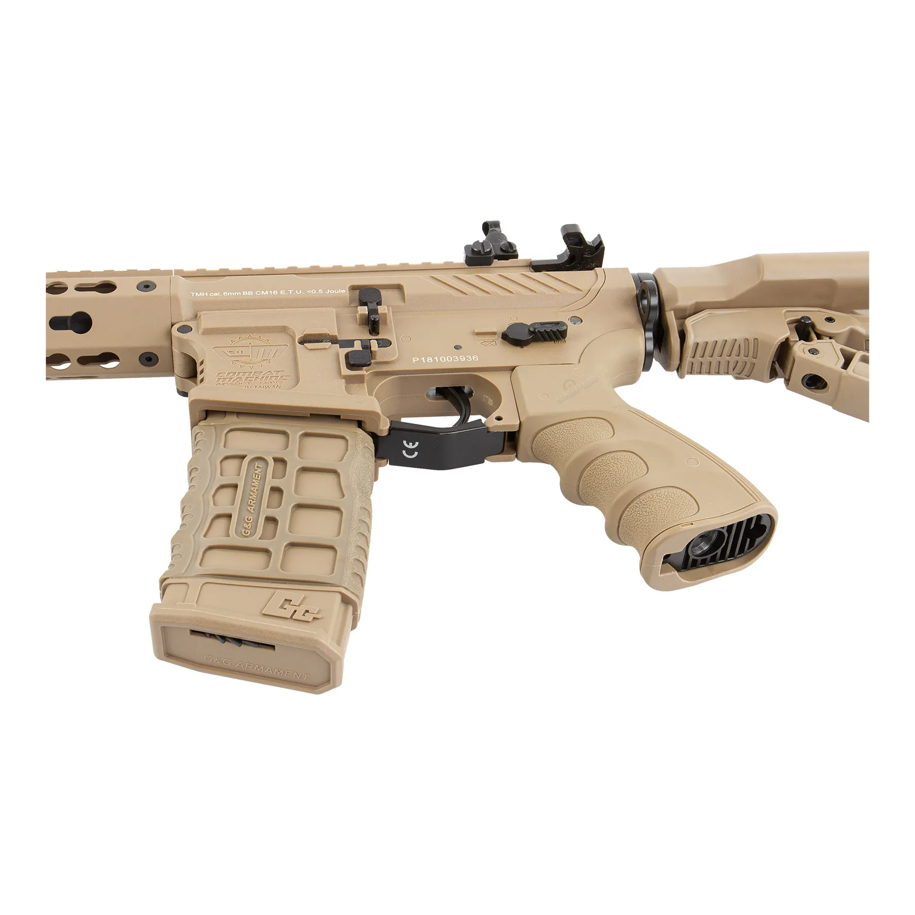 CM16 SRL ETU < 0,5 Joule Desert, AEG