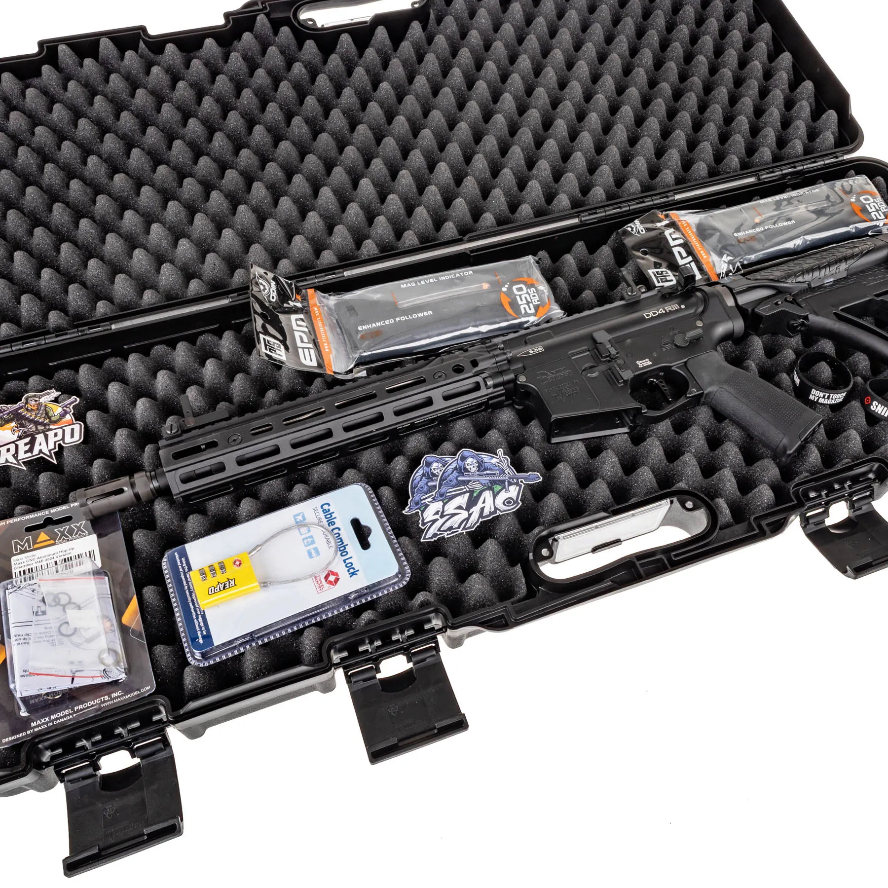 SAC Daniel Defense RIS III (S)AEG New Gen, Black