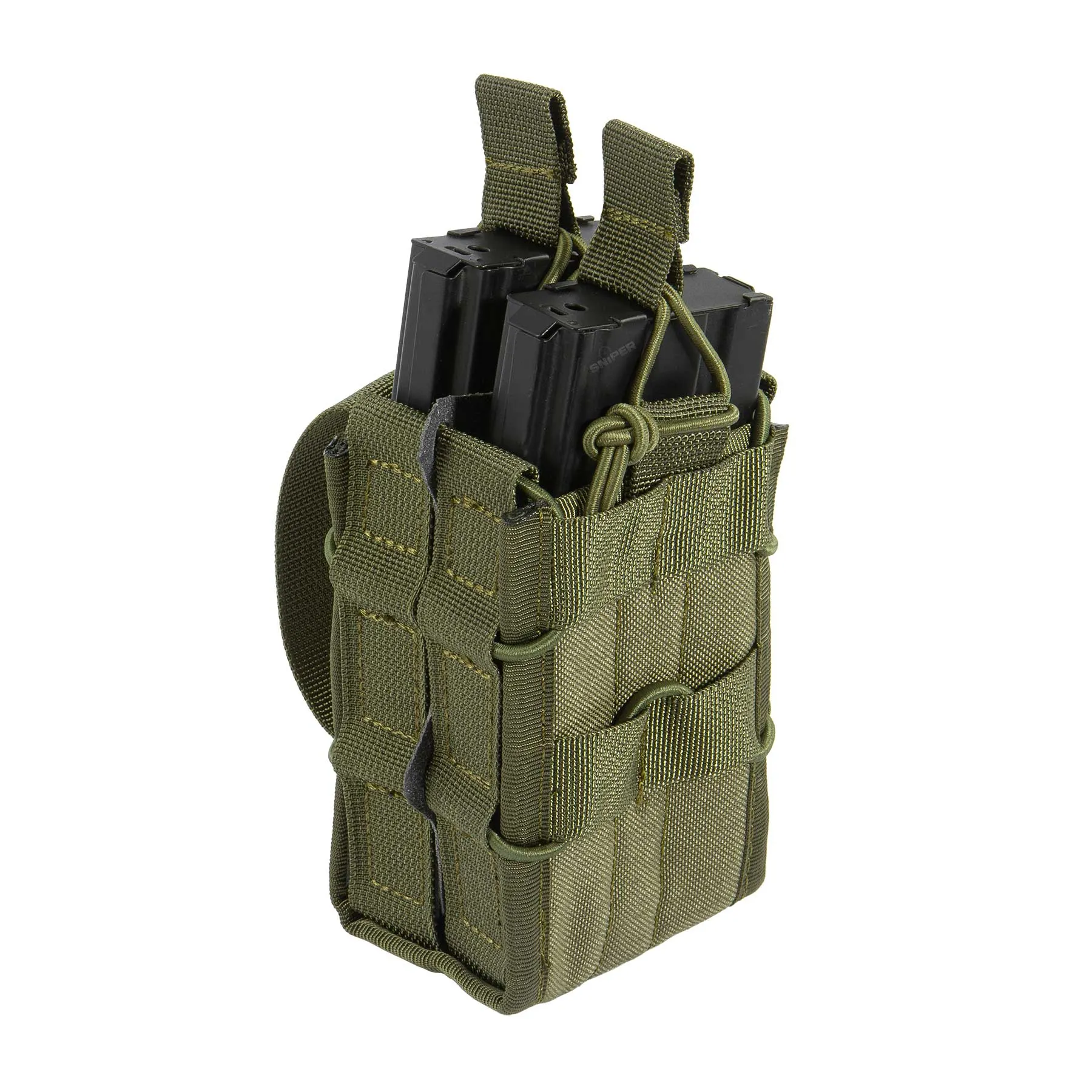 Tactical Double Mag Pouch for M4, OD