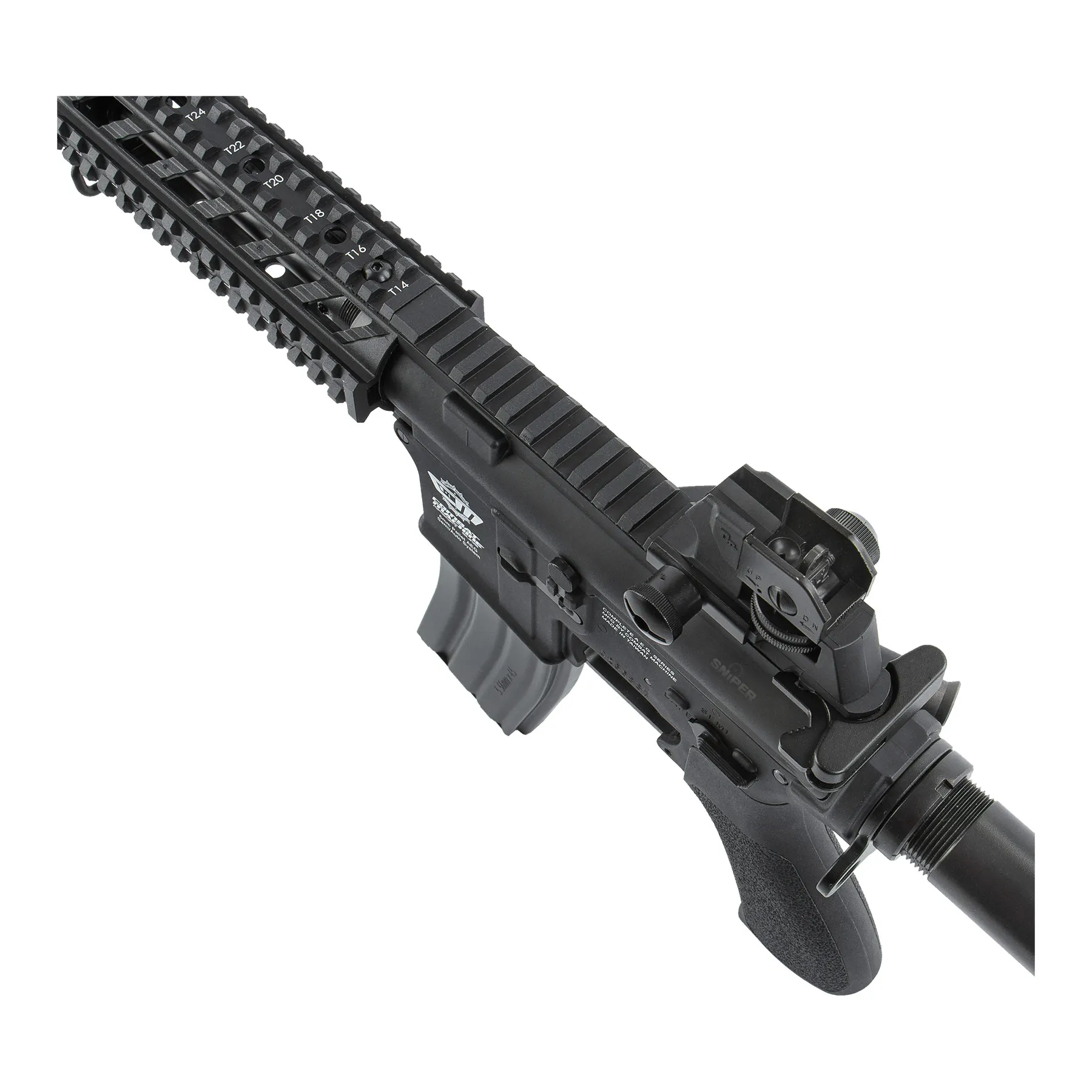 CM16 Raider, Black < 0,5 Joule, AEG