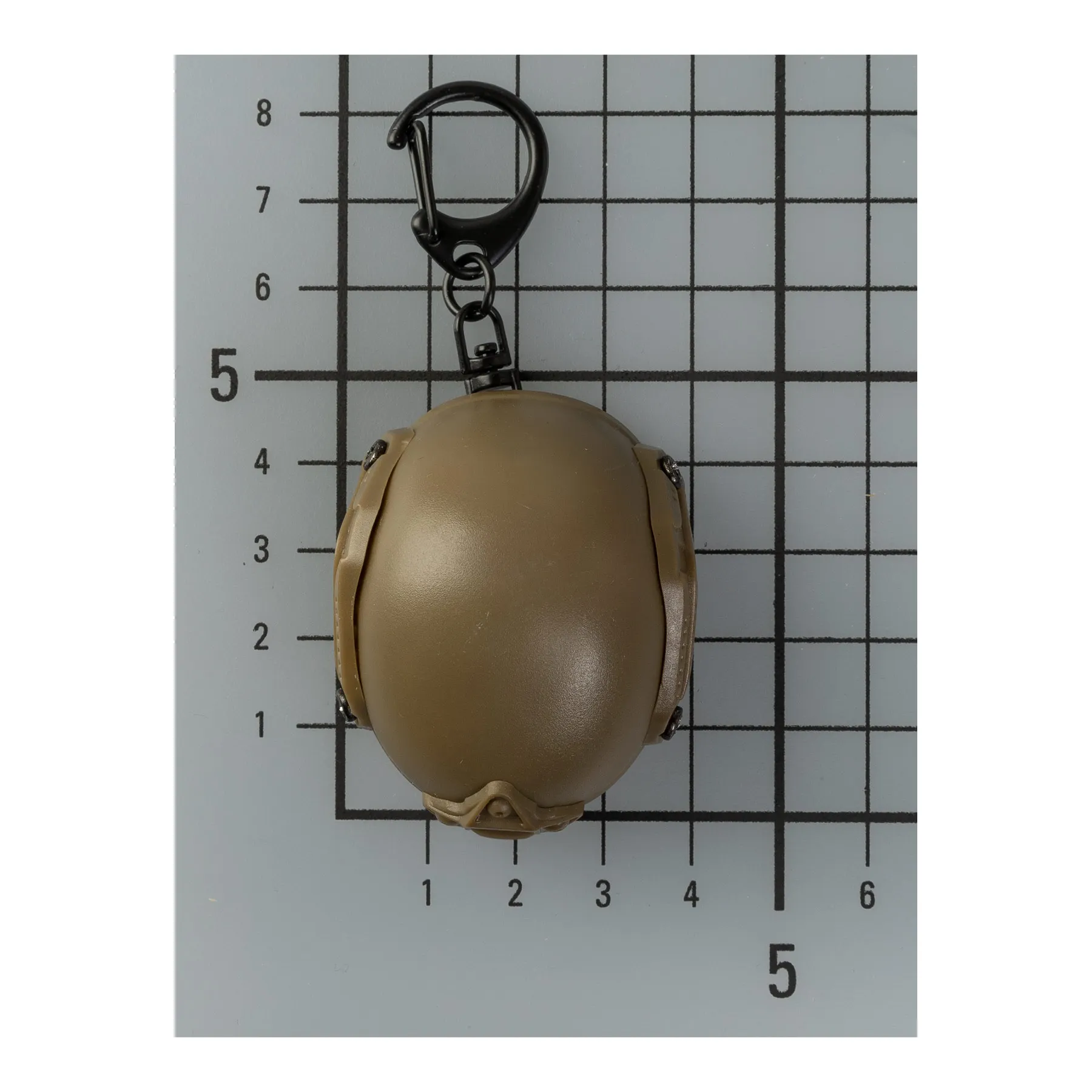NP Fast Helmet Bottle Opener Schlüsselanhänger, Tan