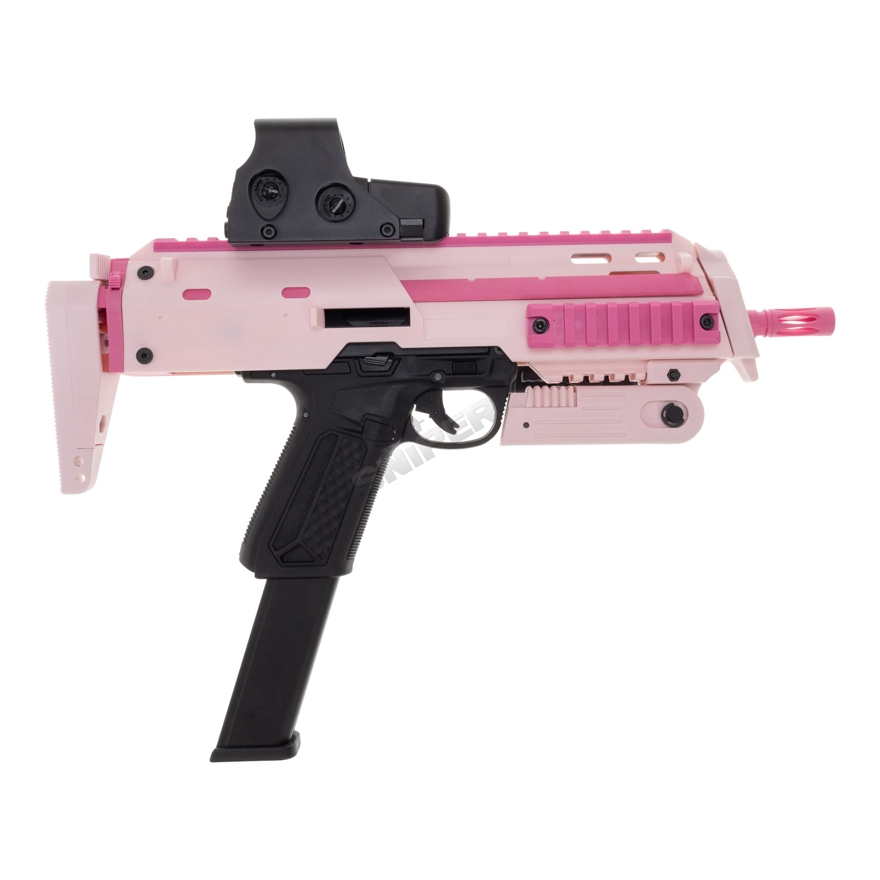 Prep my Airsoft - Action Army AAP 01 Assassin GBB Softair Pistole, Black/Pink