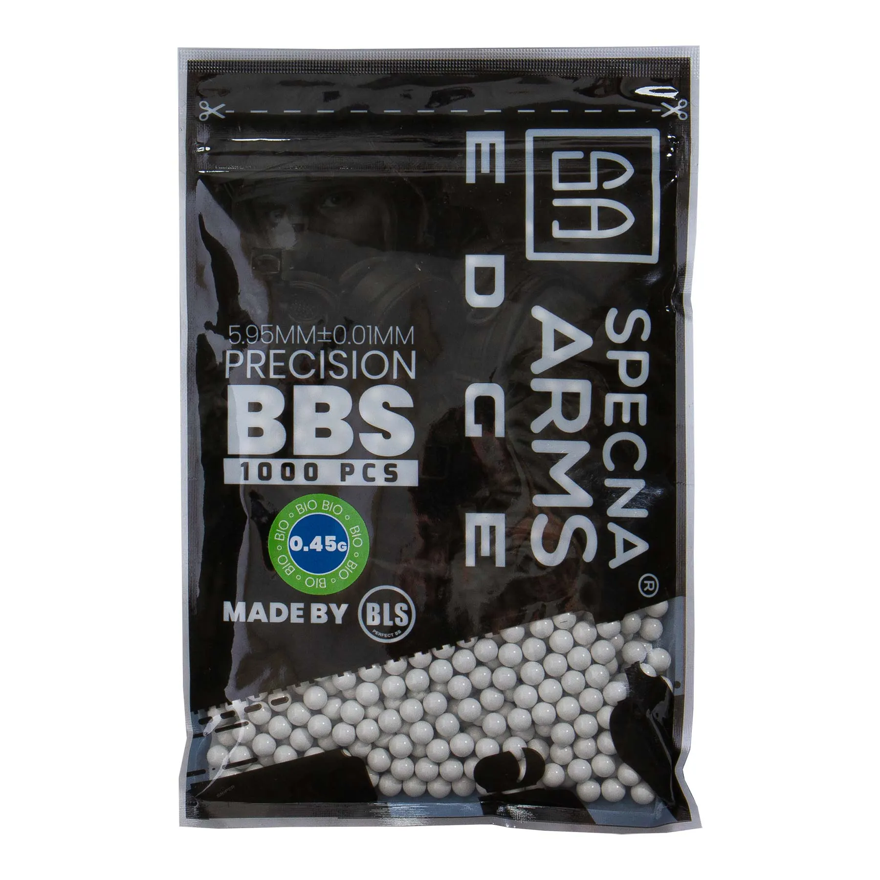 Specna Arms Edge 0.45g Bio BBs, 1000rds Bag
