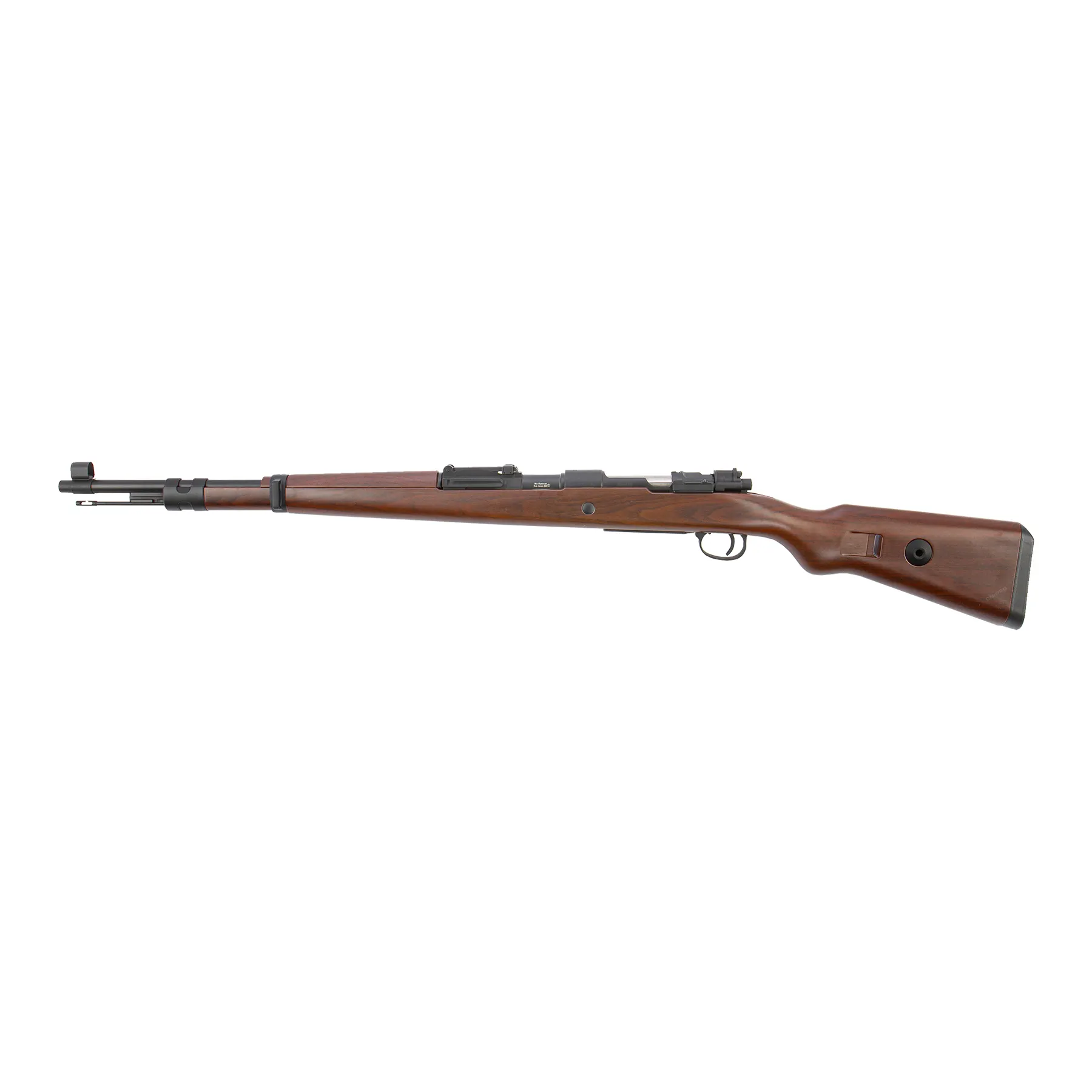 Kar98K Spring Sniper Rifle, Holz-Look Version Kar98K Spring Scharfschützengewehr & Scope, Holz-Look