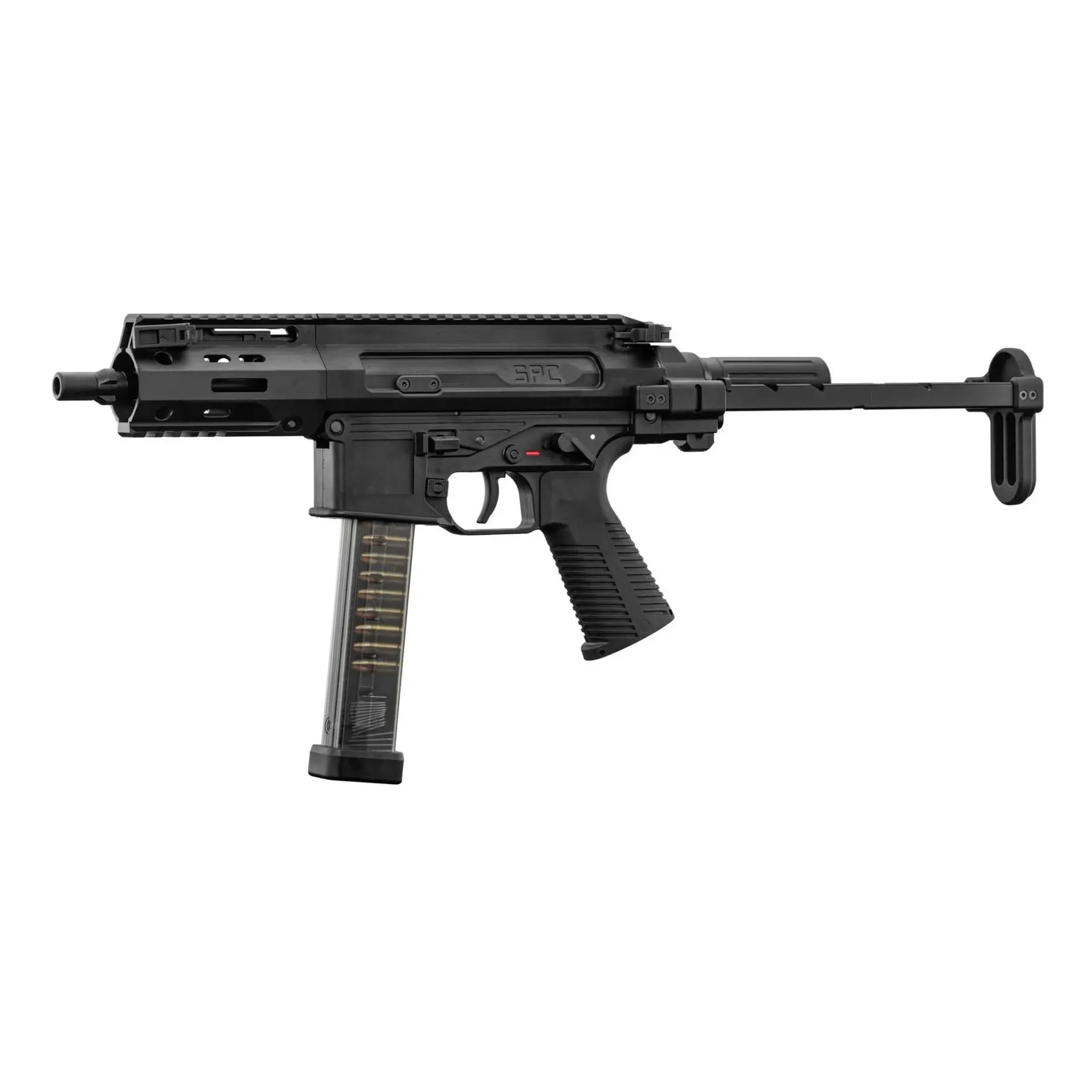 Maruyama SPC-9 Pro PDW Submachine GBB Gun, Black