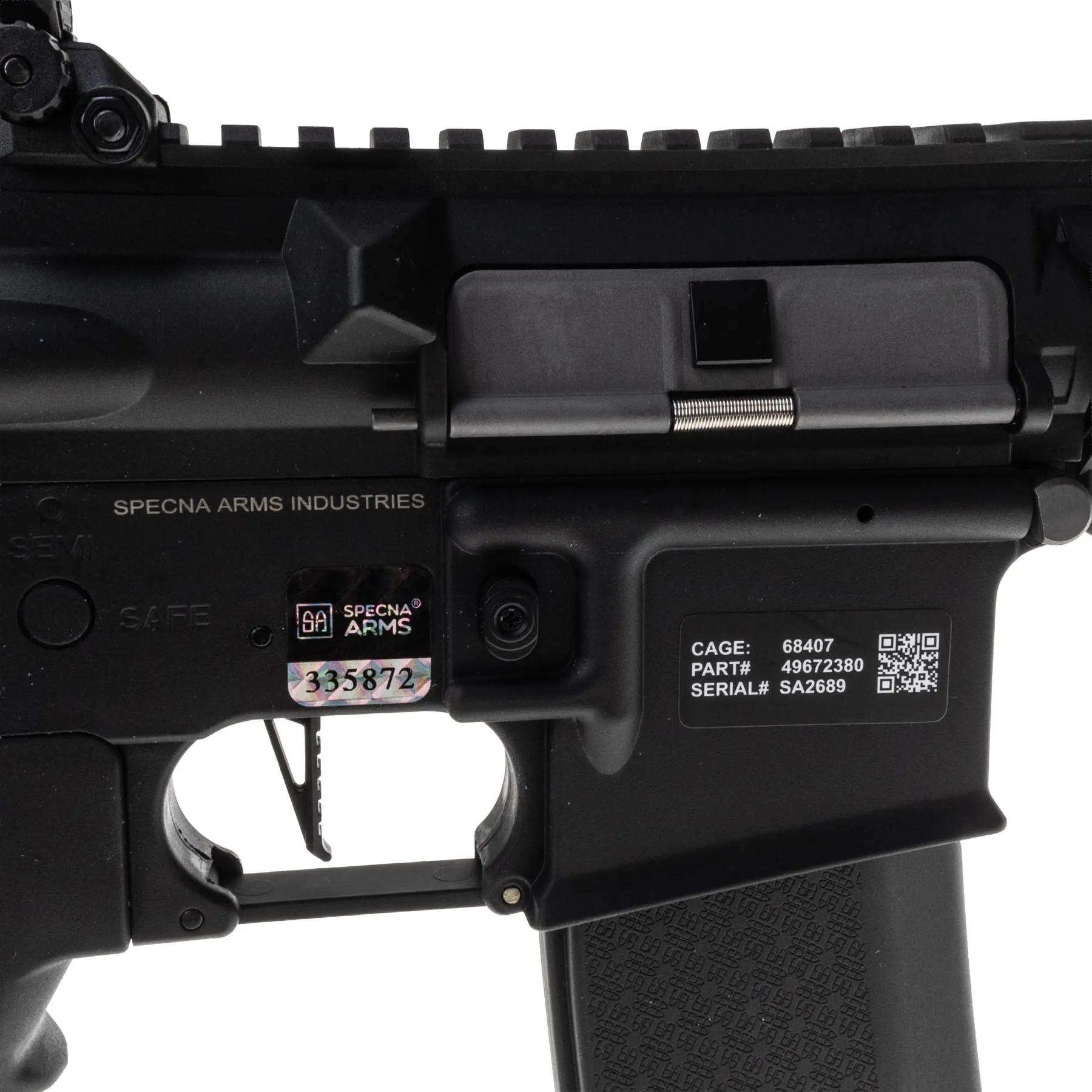 B-Ware Specna Arms SA-FH09 Flex Brushless w/ HAL2 ETU, Black