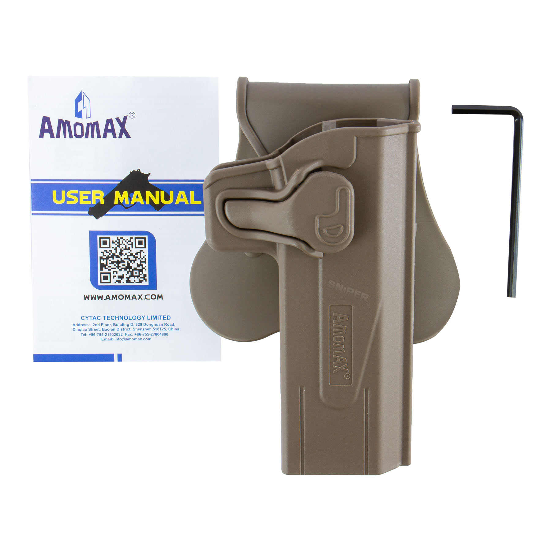 Holster für WE/KJW/TM Hi-Capa, Dark Earth