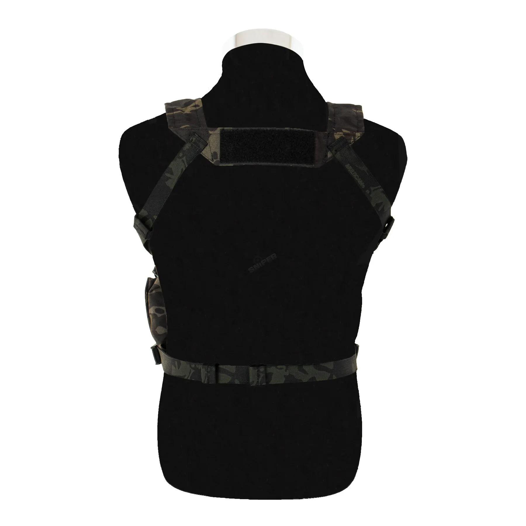 Micro Fight Chissis MK3 Chest Rig, Multicam Black