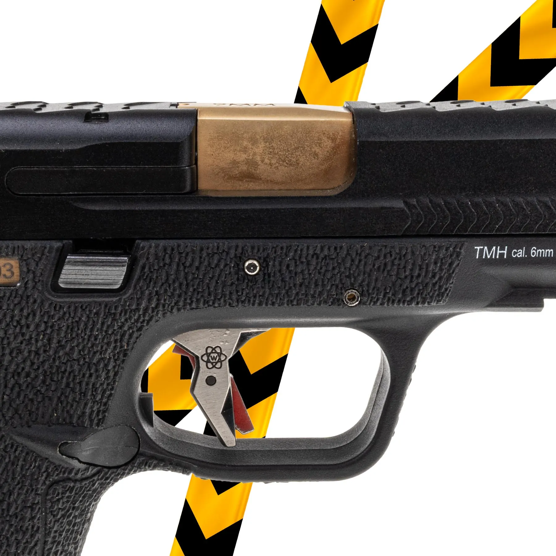 B-Ware WET-05 BK Gold Barrel Metal Version GBB, Black