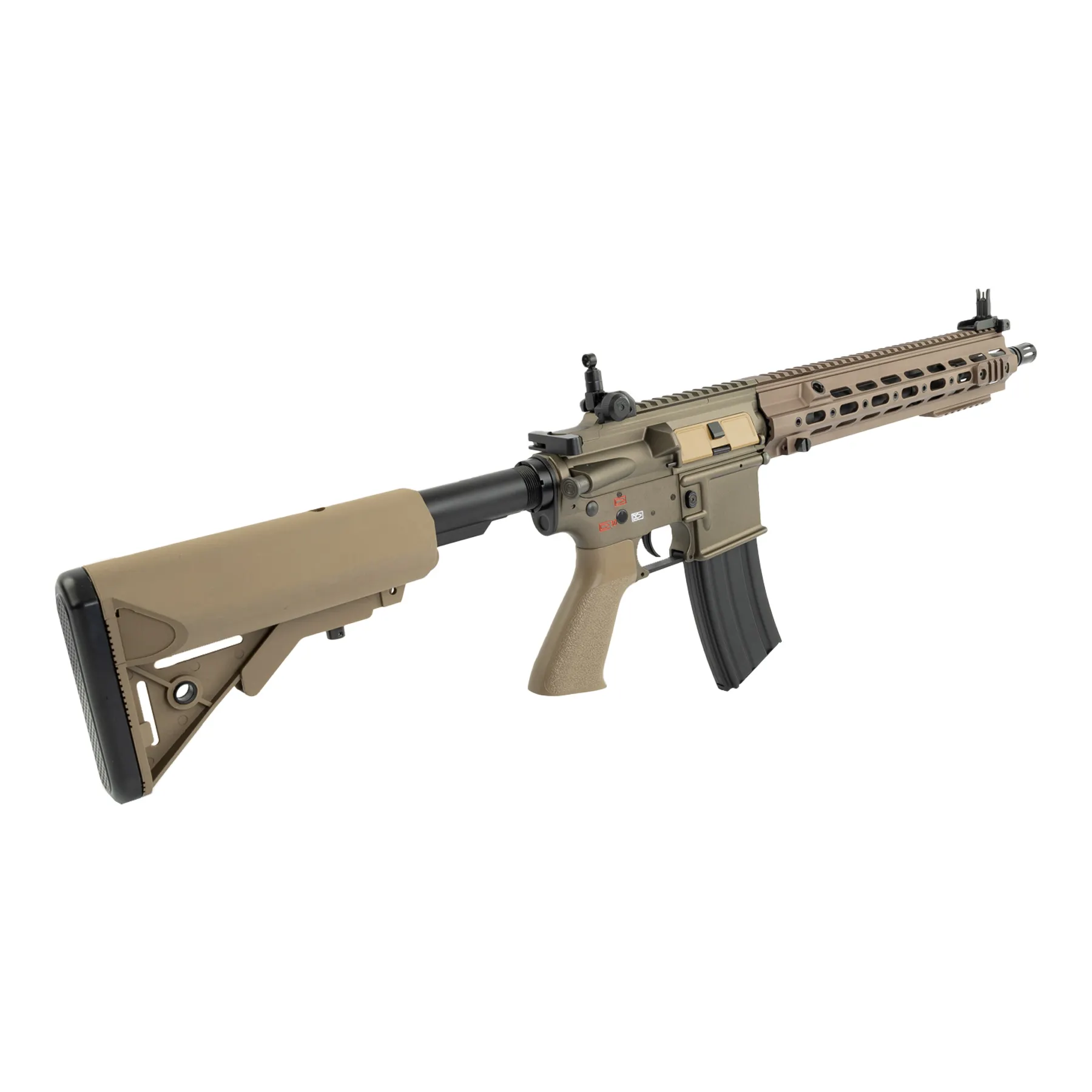 DOUBLE BELL DB16 13" AEG < 0,5 JOULE Softair Gewehr, TAN