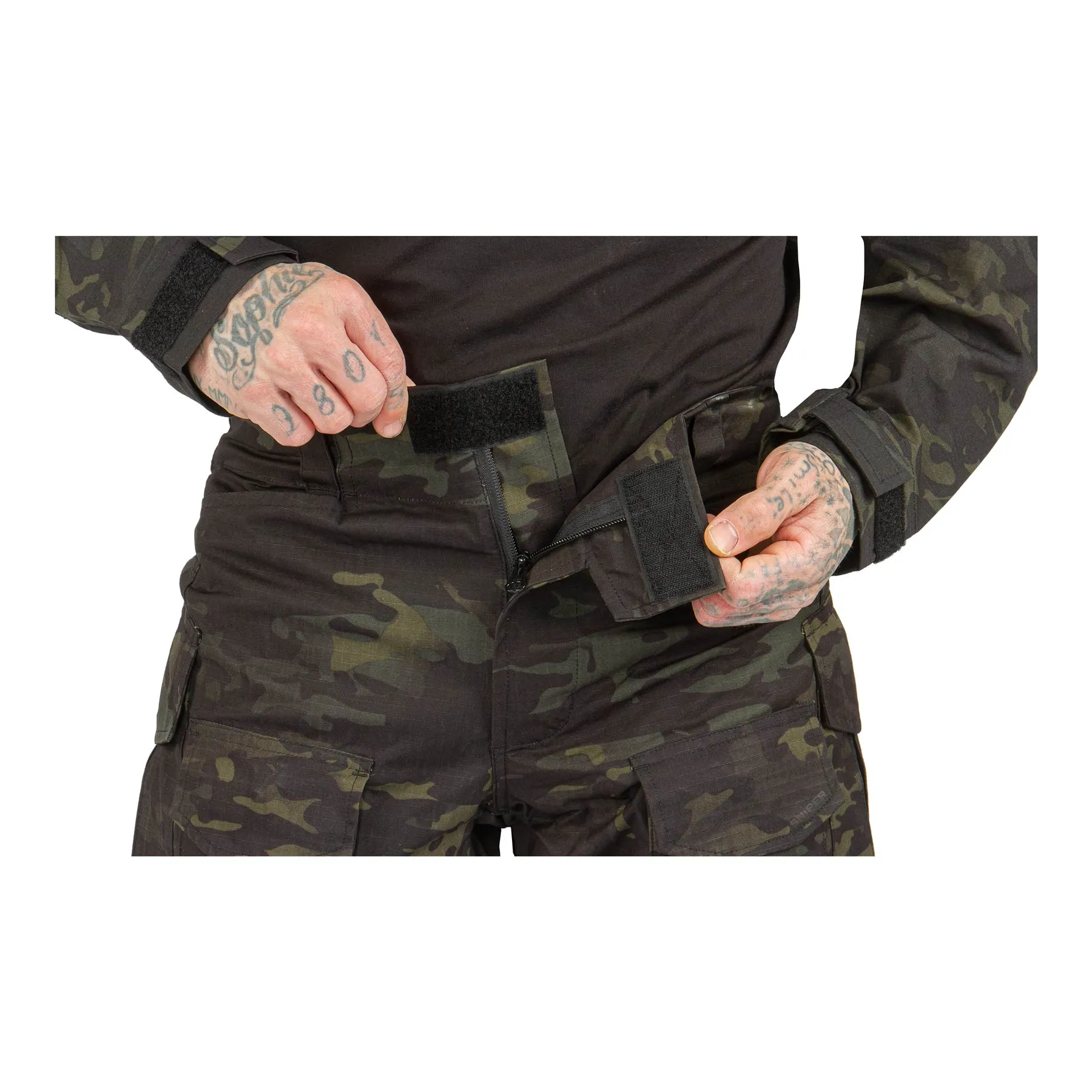 Emerson EM3 Tactical Pants, Multicam Black