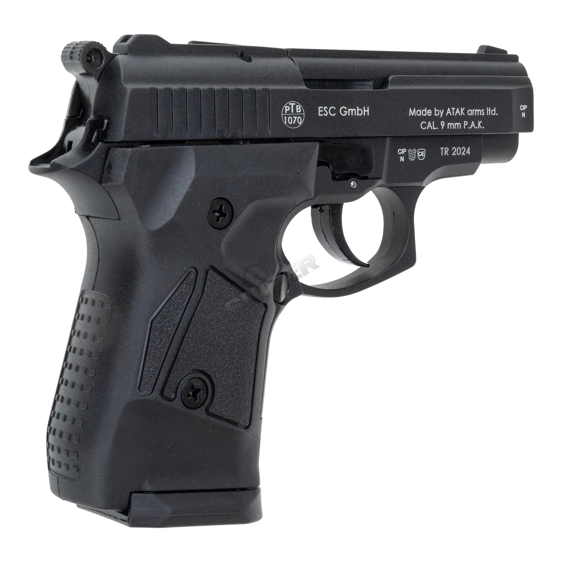 Zoraki 914 9mm P.A.K. Schreckschusspistole, Black