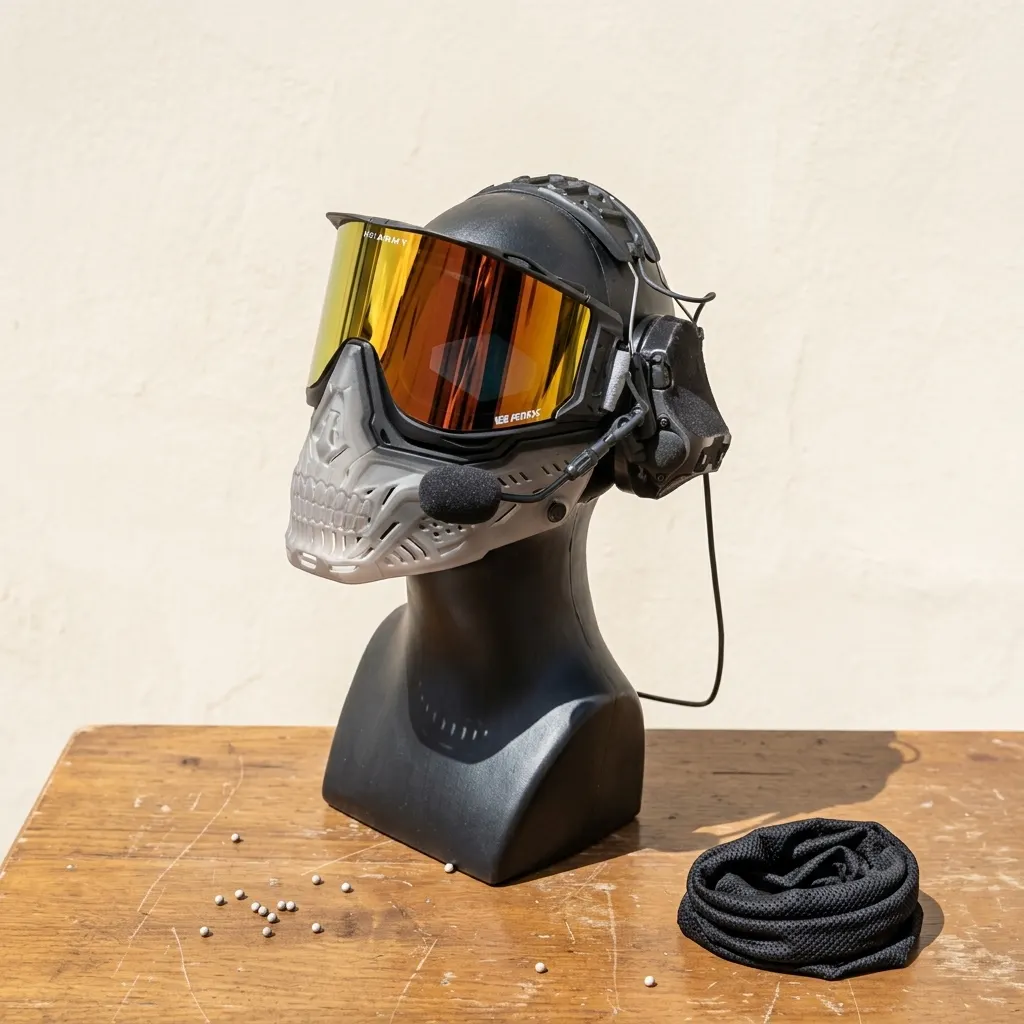 RMX GHOST Edition Goggle System, smoke fire