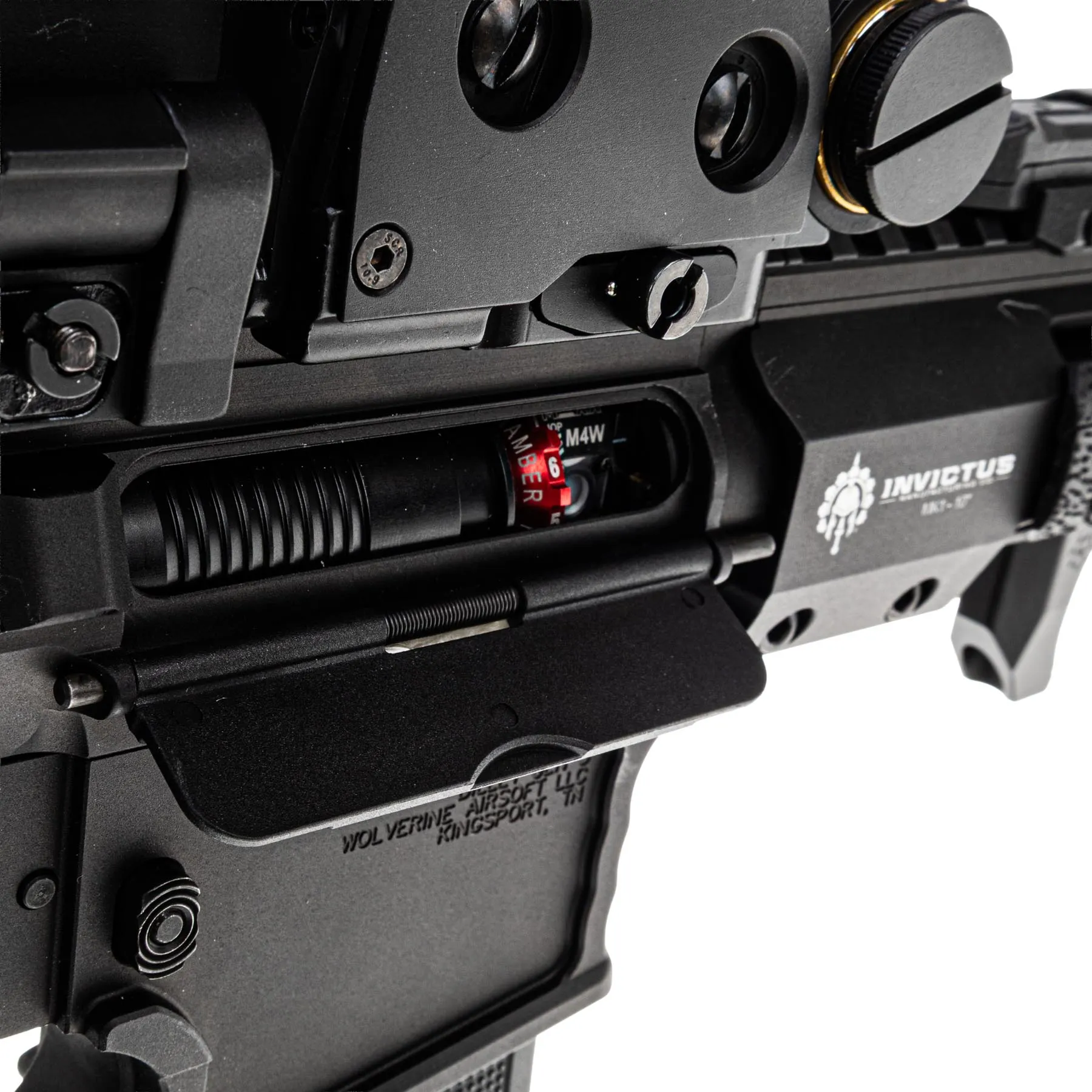 SAC x MTW Billet 10" Lone Wolf, Black