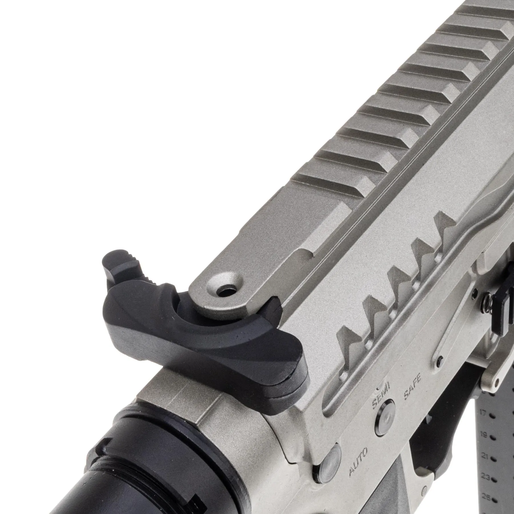 Zion Arms PW9 M-Lok 10" (S)AEG, Silber