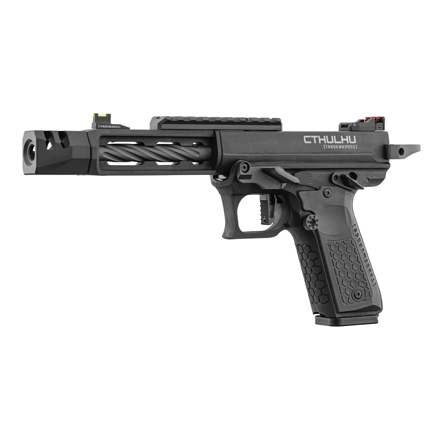 Lancer Tandemkross Cthulhu GBB Softair Pistole, Black