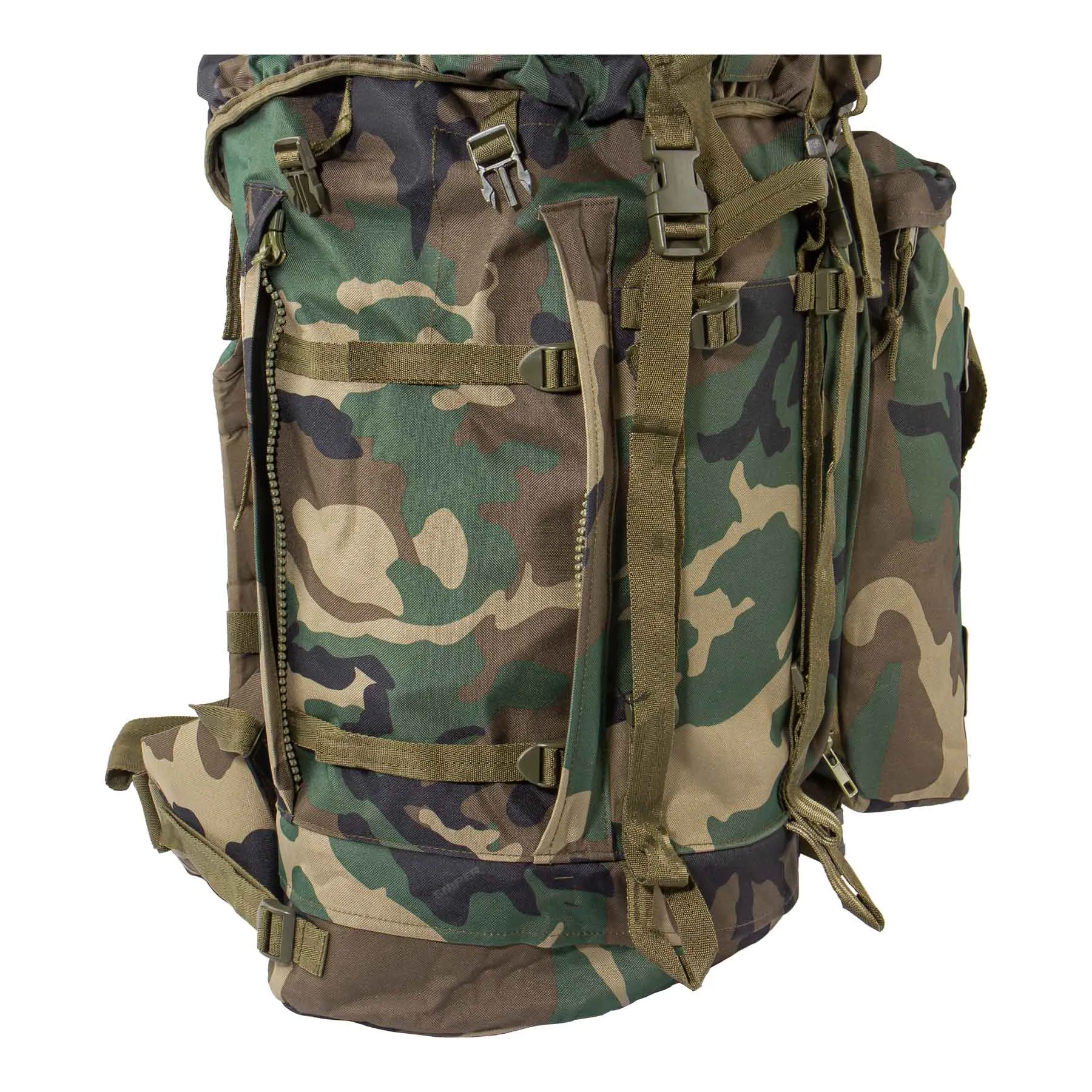 Backpack Commando Rucksack 70l + 16l, Woodland