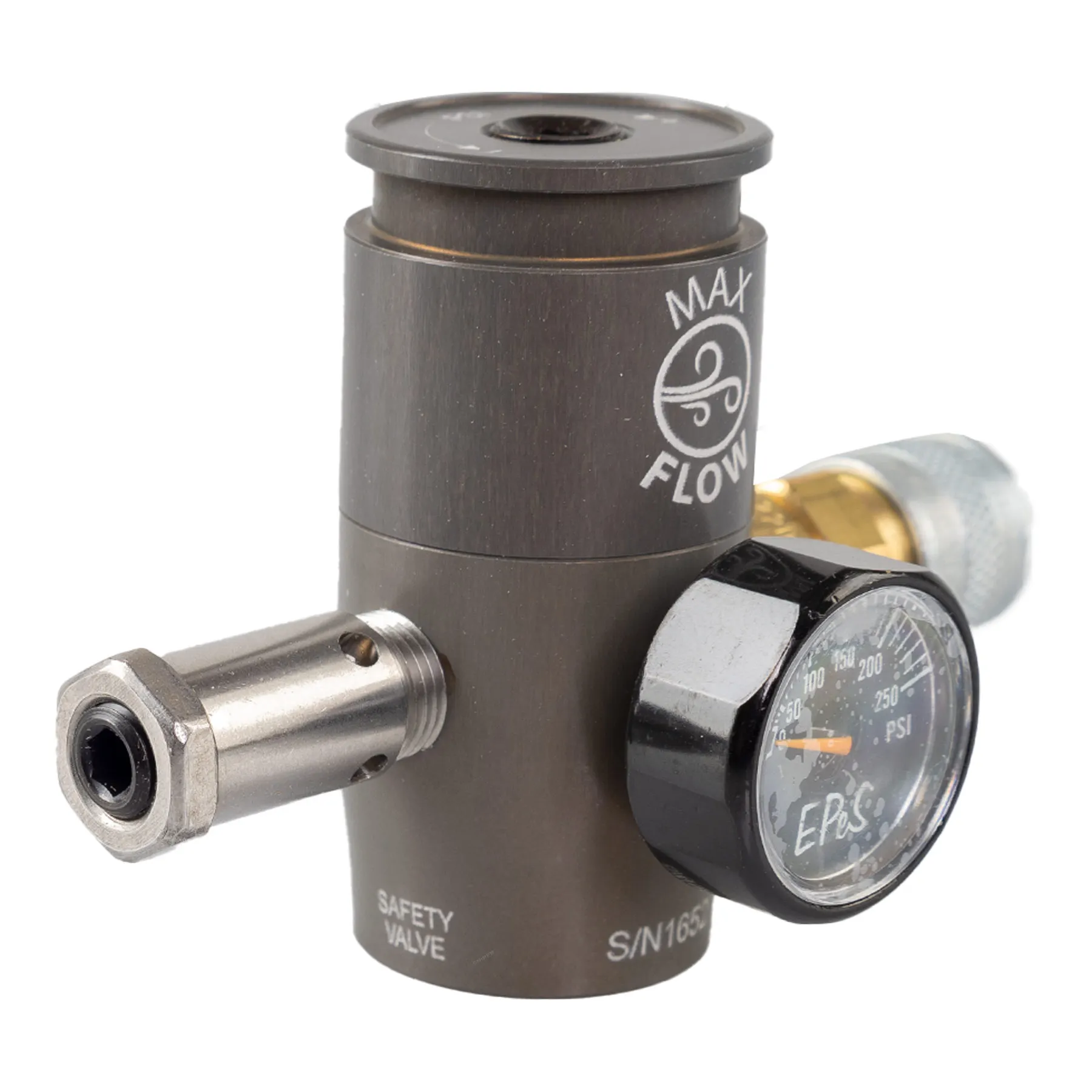 Max Flow Low Pressure HPA Regulator, US Max Flow Low Pressure HPA Regulator, US