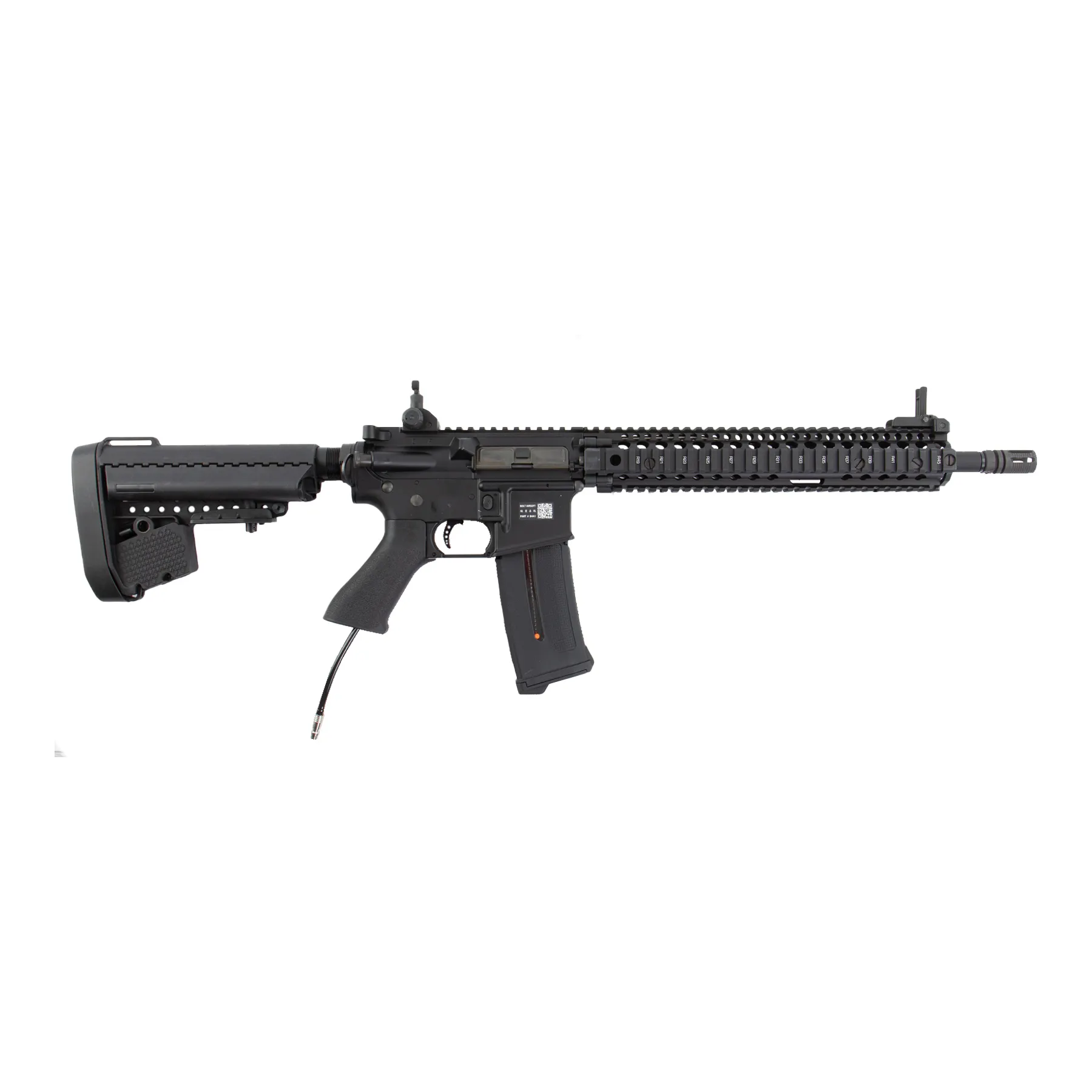 SAC x Wolverine Daniel Defense Block II HPA, Black SAC x Wolverine Daniel Defense Block II HPA, Black