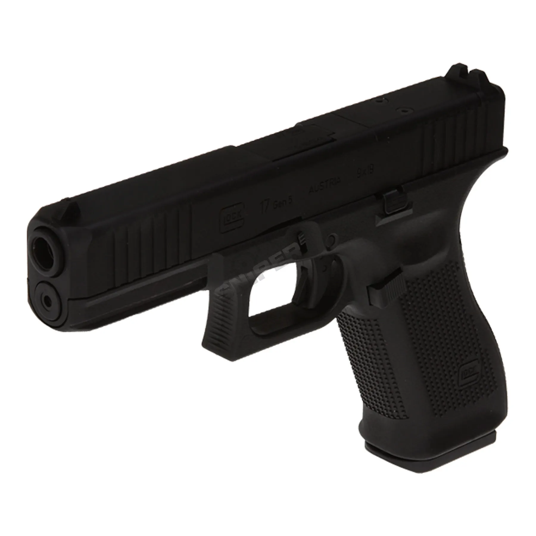 Bundle Deal - Glock 17 Gen 5 MOS GBB Softair Pistole, Black Bundle Deal - Glock 17 Gen 5 MOS GBB Softair Pistole, Black