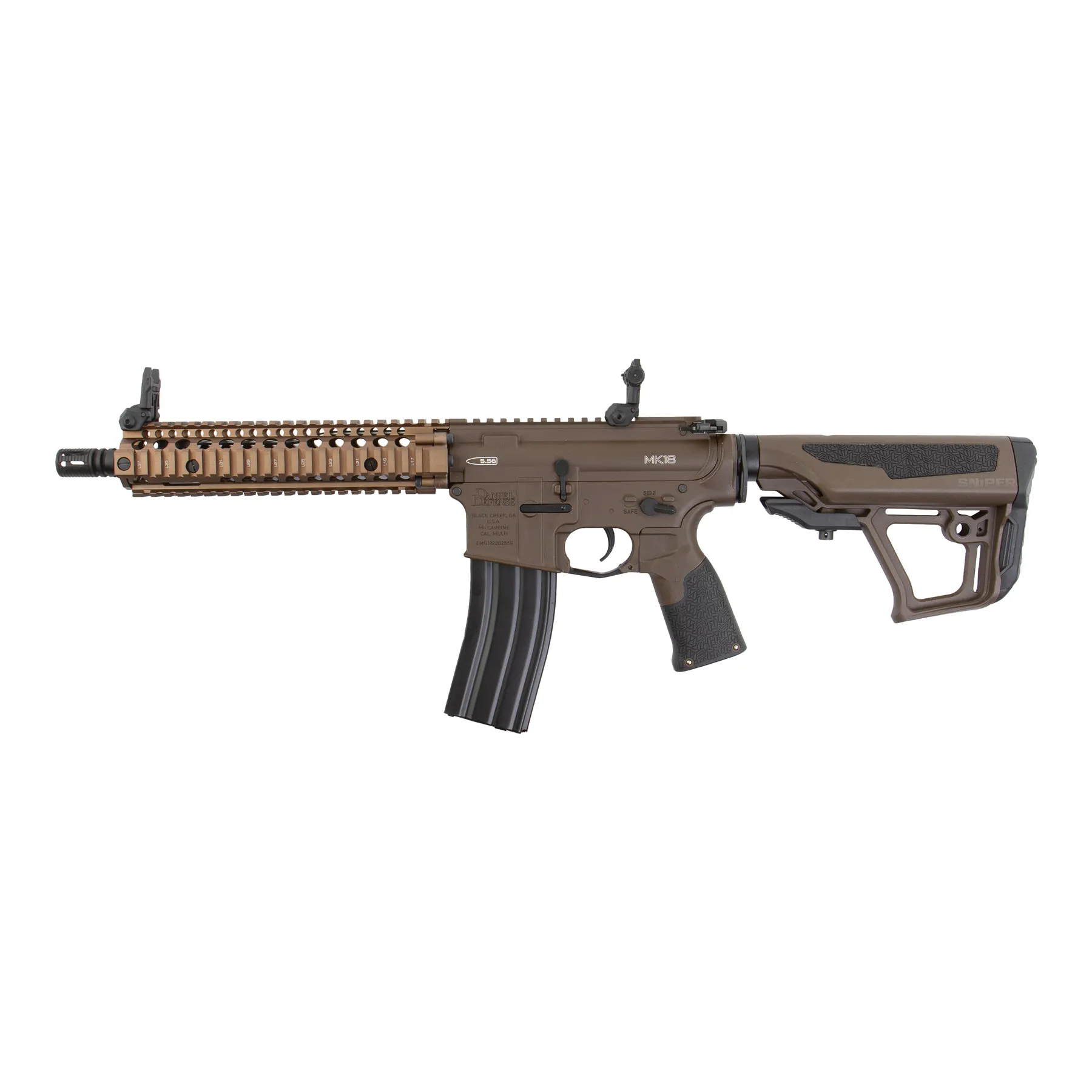 ICS Daniel Defense MK18 S3 (S)AEG, Coyote ICS Daniel Defense MK18 S3 (S)AEG, Coyote