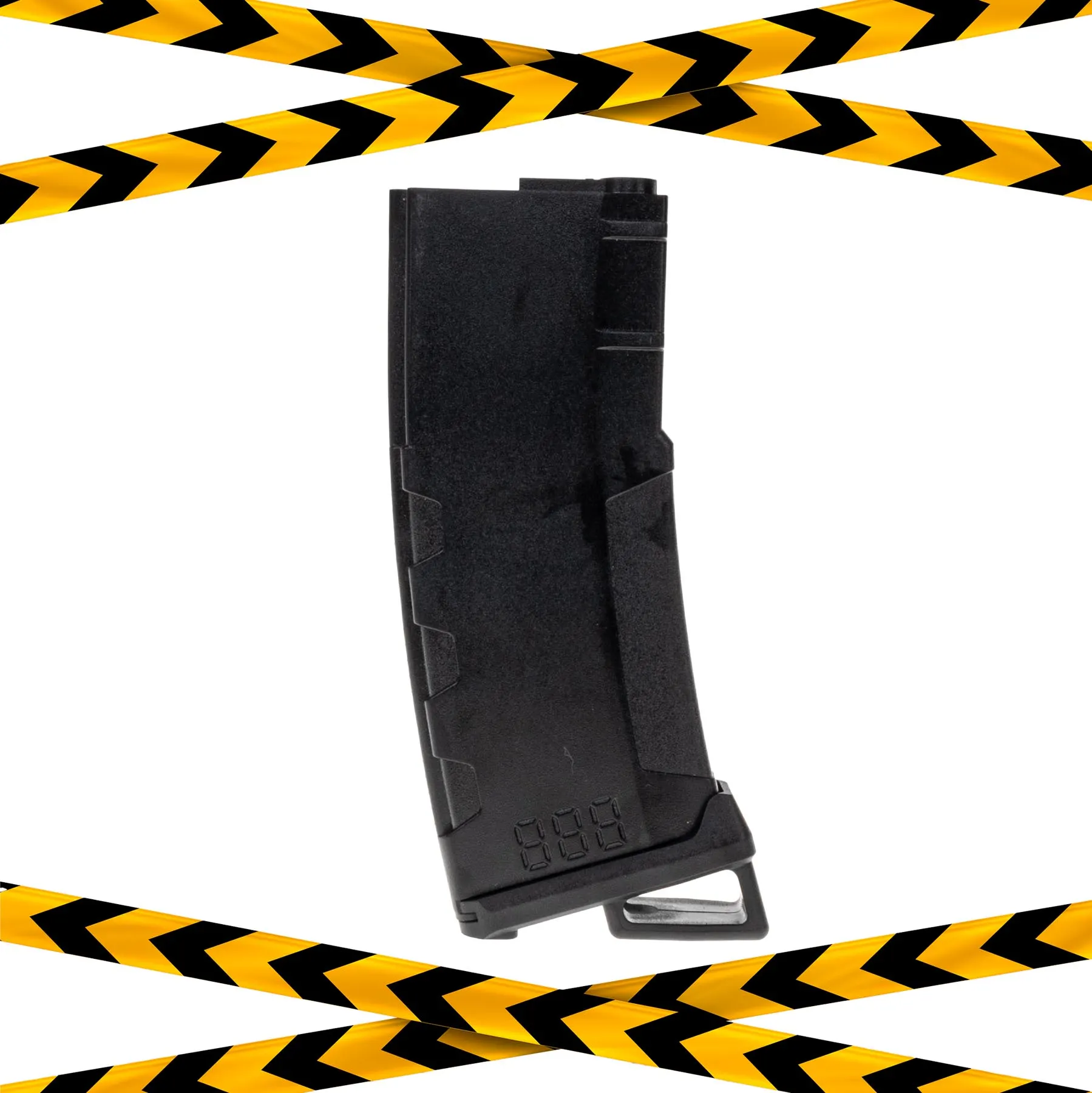 B-Ware M4 Magazin 130rds Mid-Cap, Black