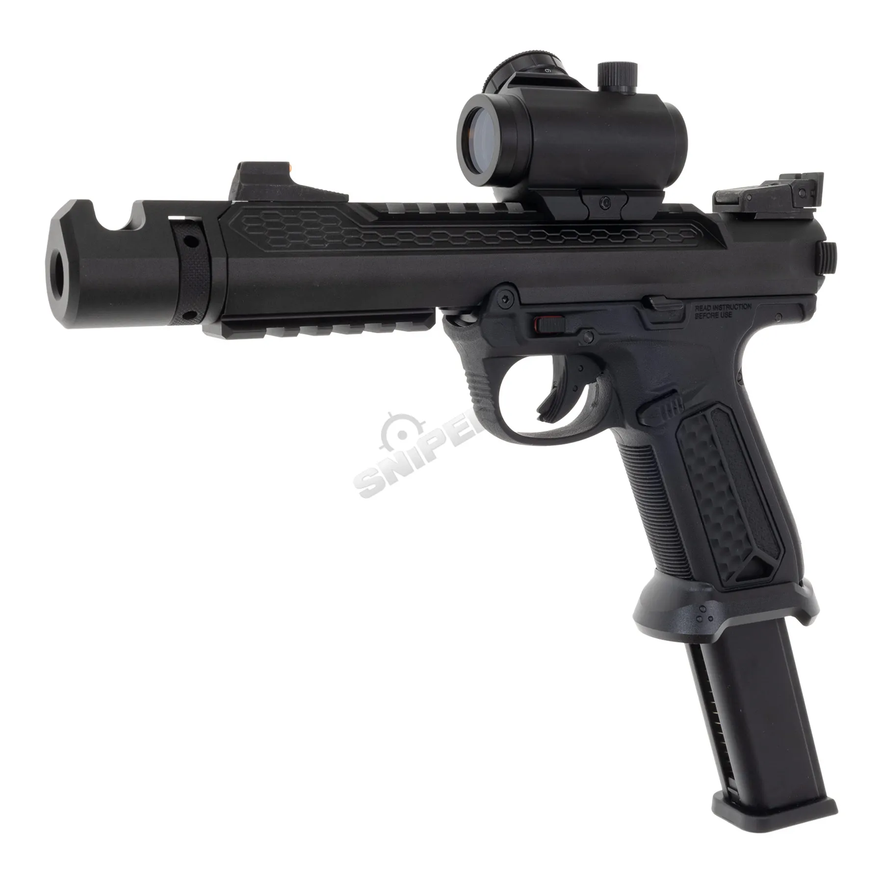 Prep my Airsoft #3 - Action Army AAP 01 Assassin GBB Softair Pistole, Black