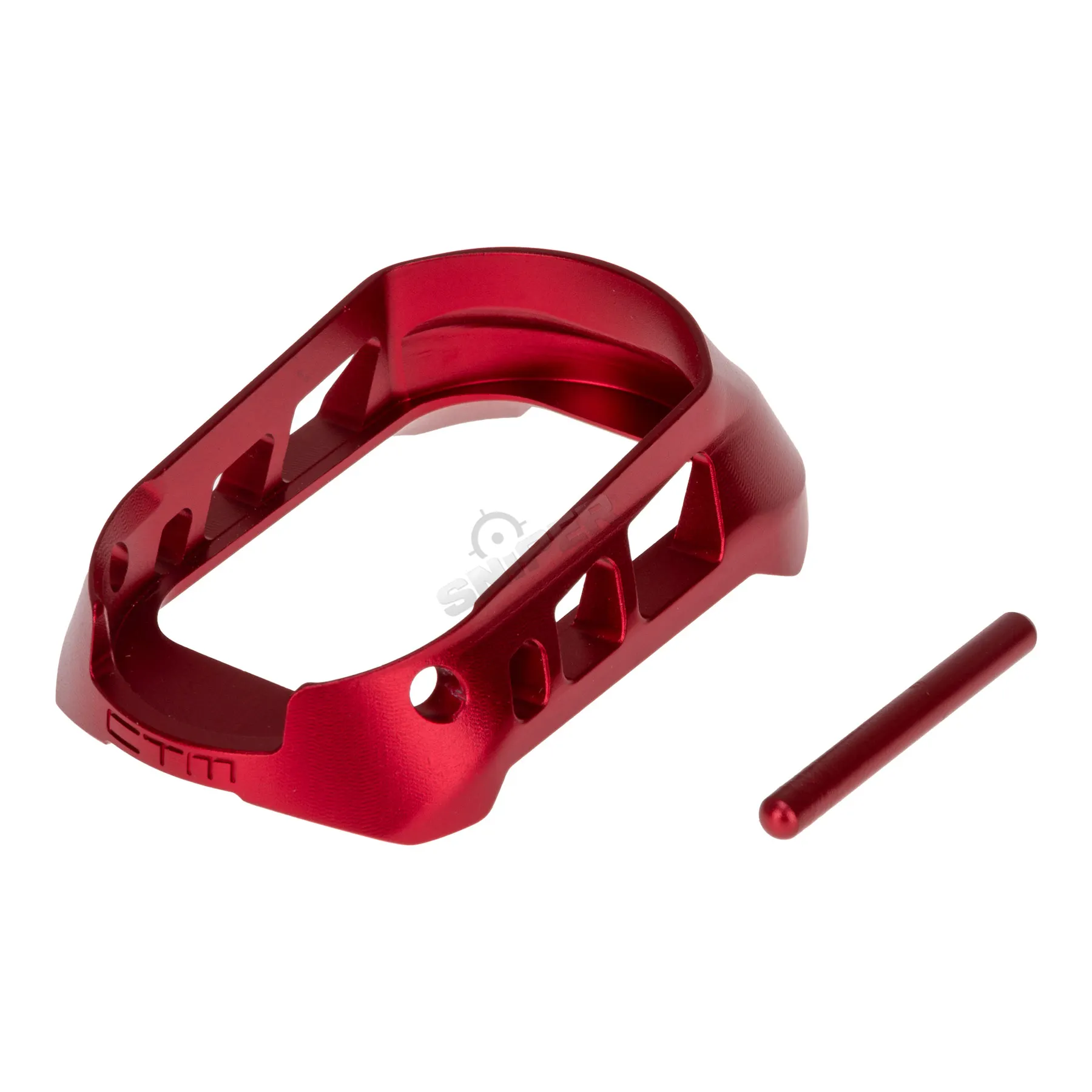 CTM CNC Magwell für TM Hi-Capa Pistolen, Red