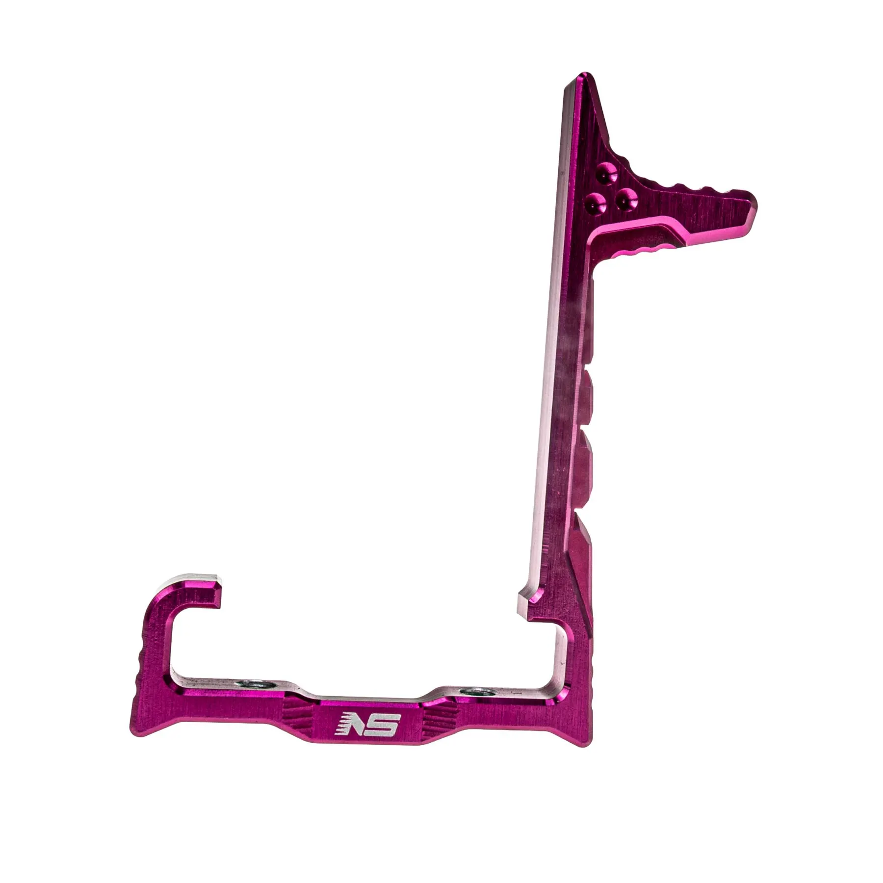 CNC Super Lightweight Side Charging Handle, Purple