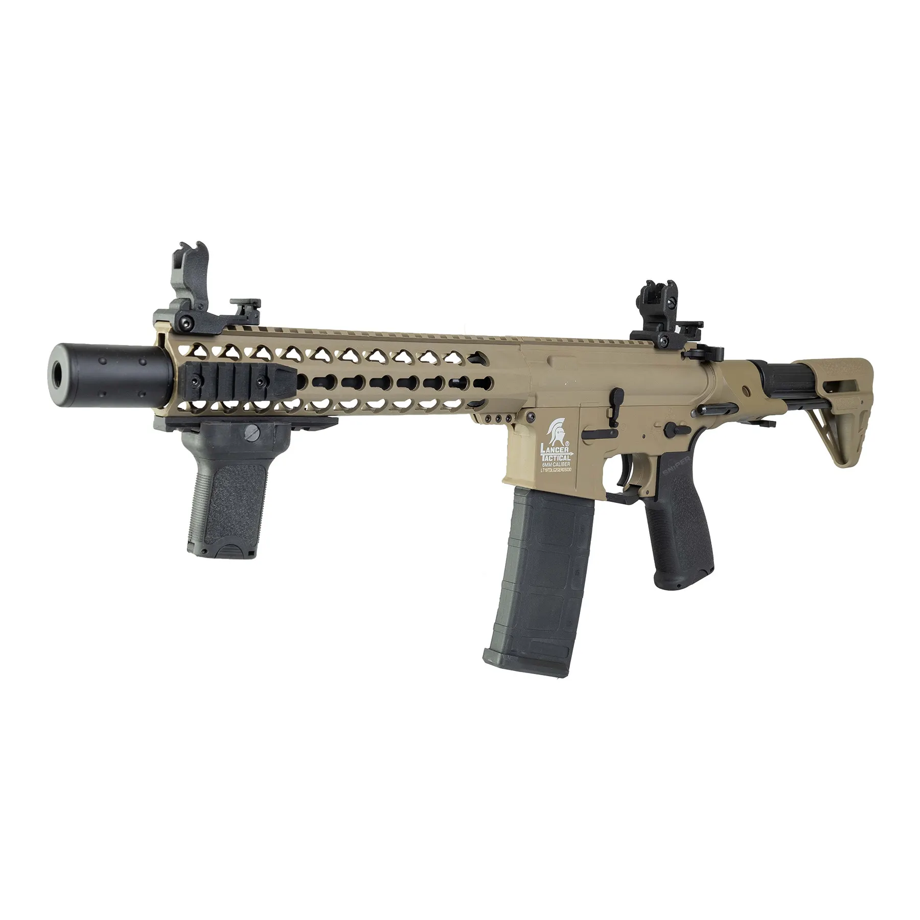 M4 Gen.2 w/ Silencer ETU+MOSFET (S)AEG, Tan