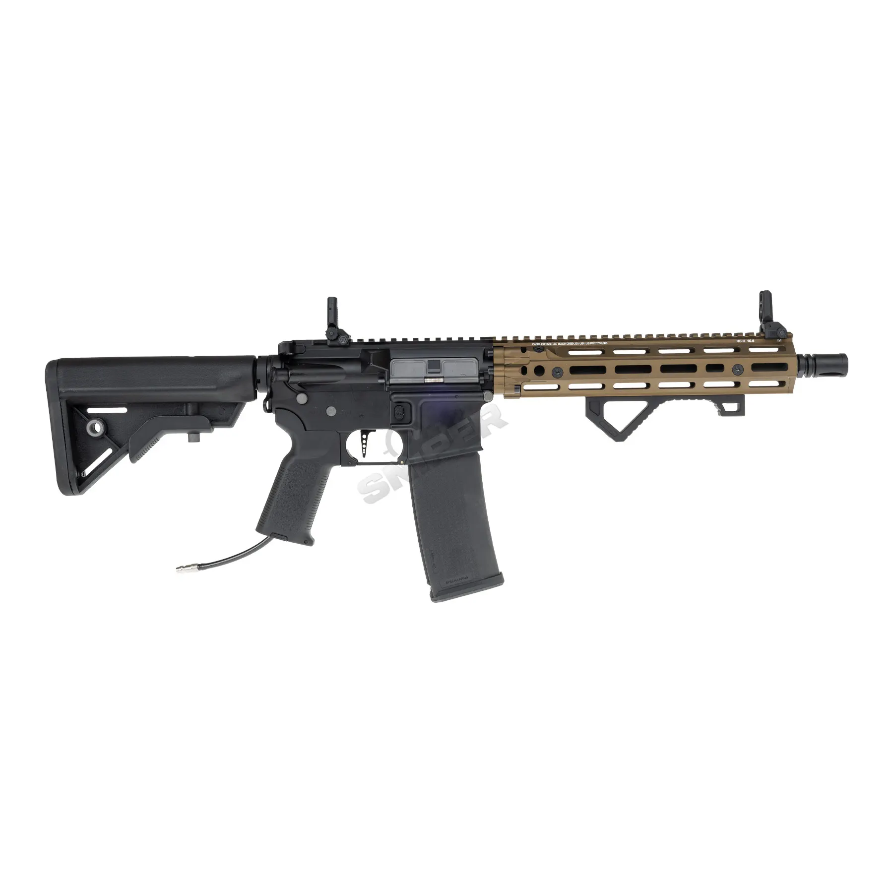 SAC x Wolverine SA-E27 10,5" RIS III HPA, Chaos Bronze