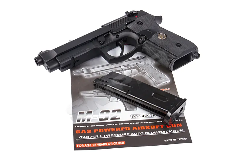 USMC M9A1 Black, GBB