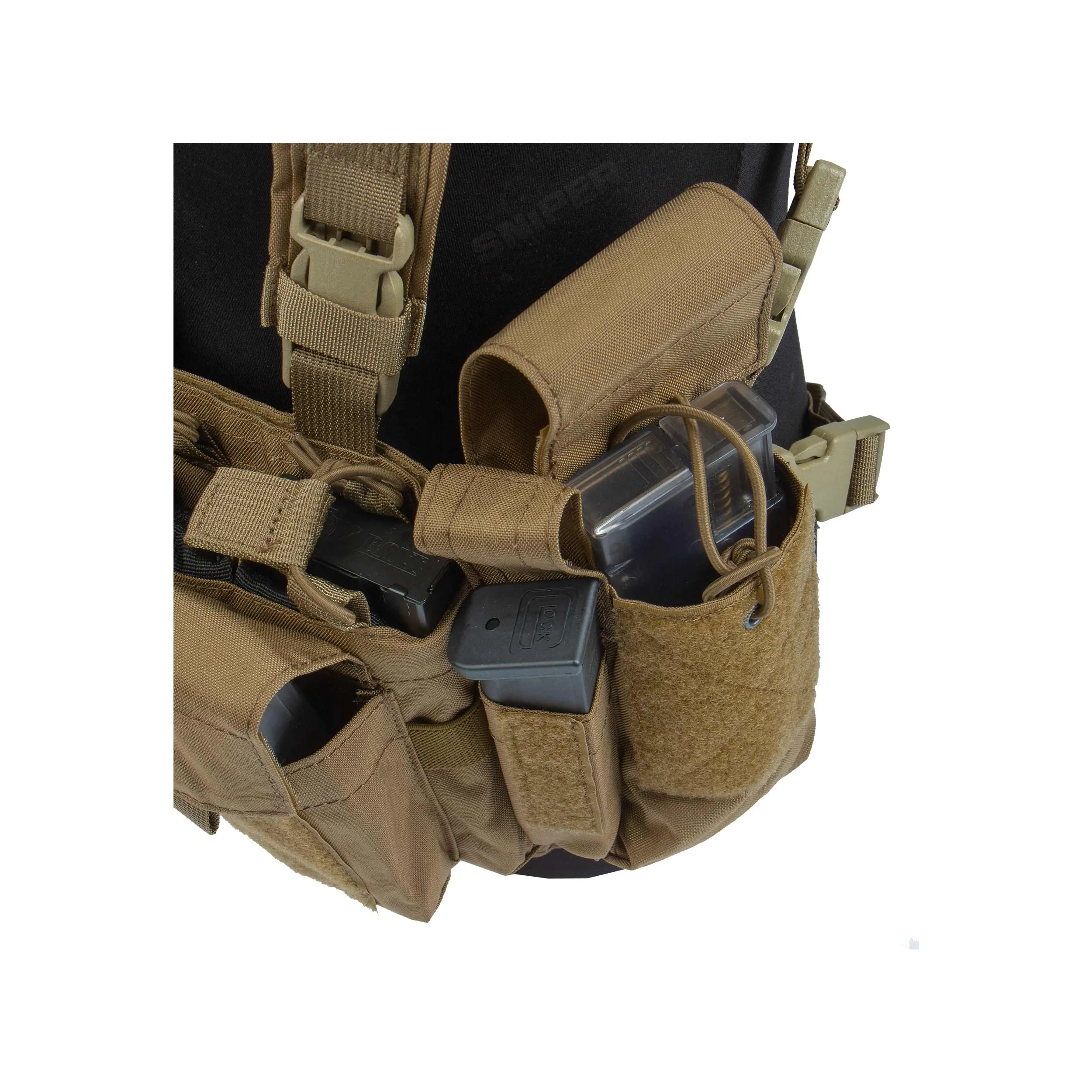UW Gen IV Tactical Chest Rig, Coyote Brown