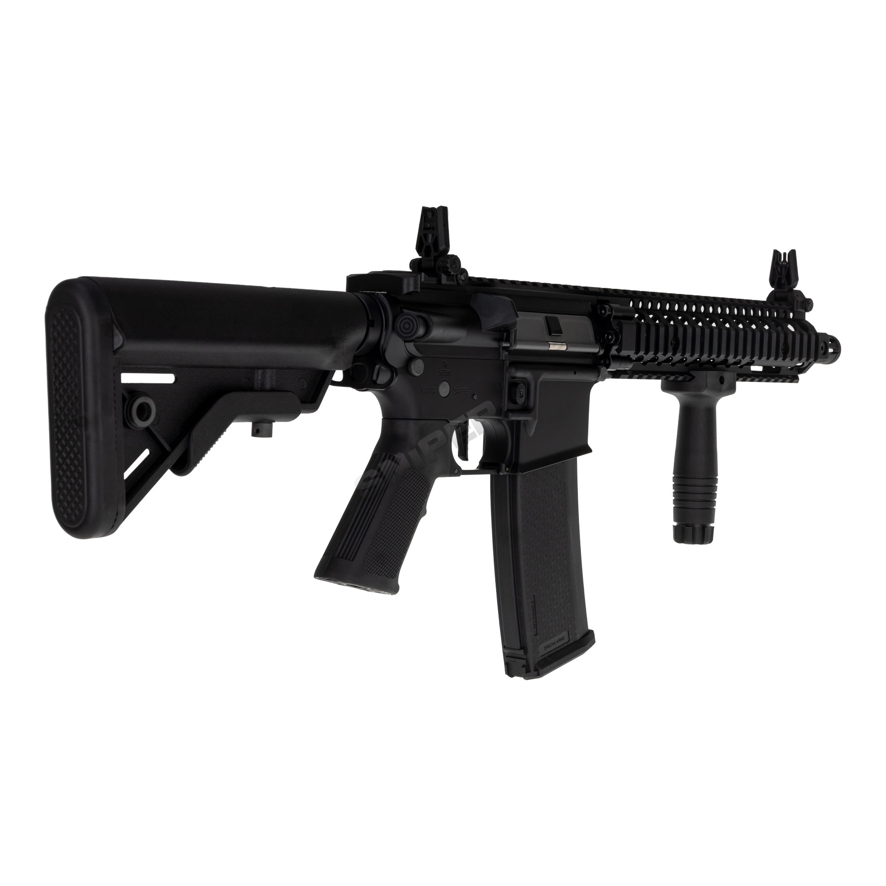 SA-E19 Edge Daniel Defense MK18 w/ HAL ETU (S)AEG, Black