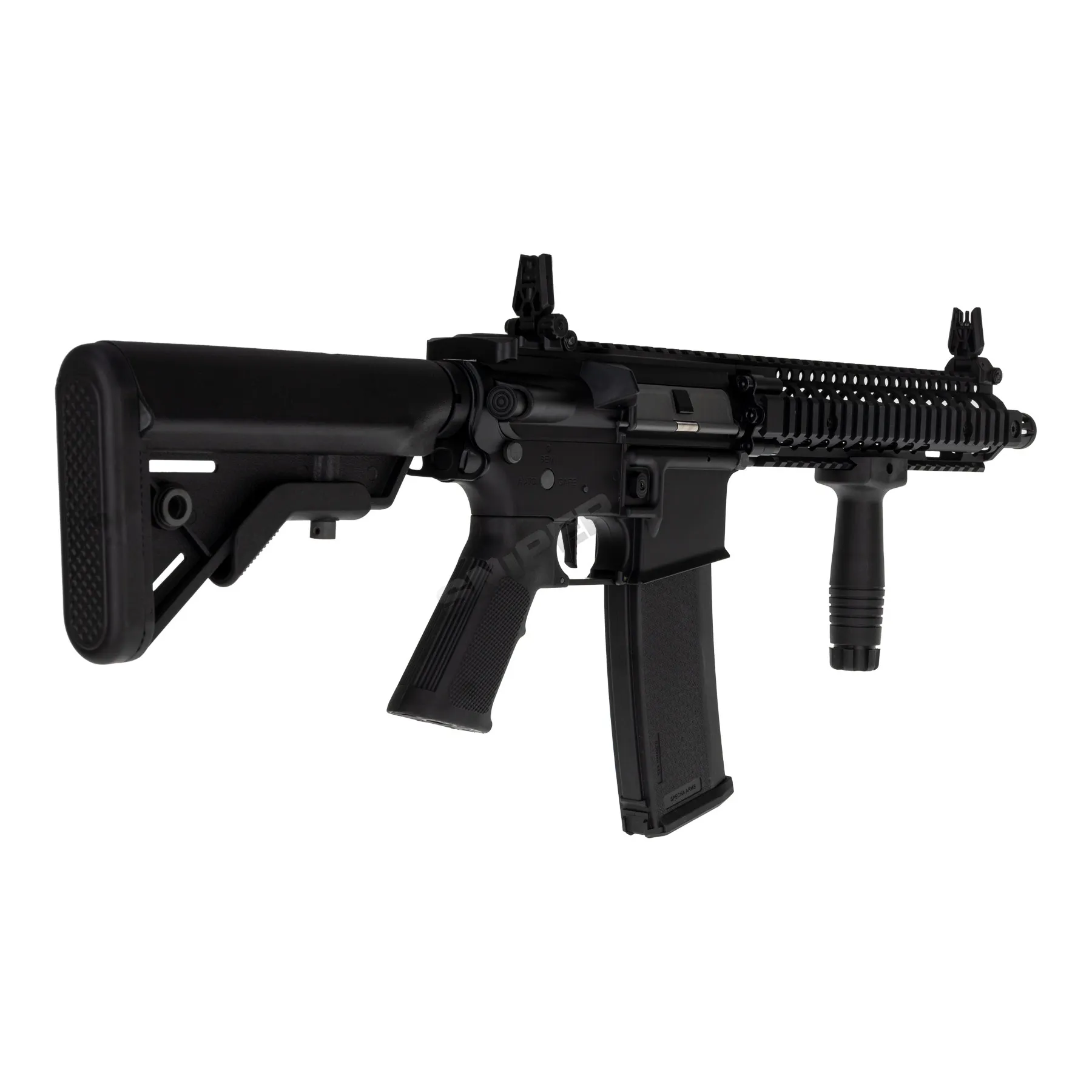 SA-E19 Edge Daniel Defense MK18 w/ HAL ETU (S)AEG, Black SA-E19 Edge Daniel Defense MK18 w/ HAL ETU (S)AEG, Black