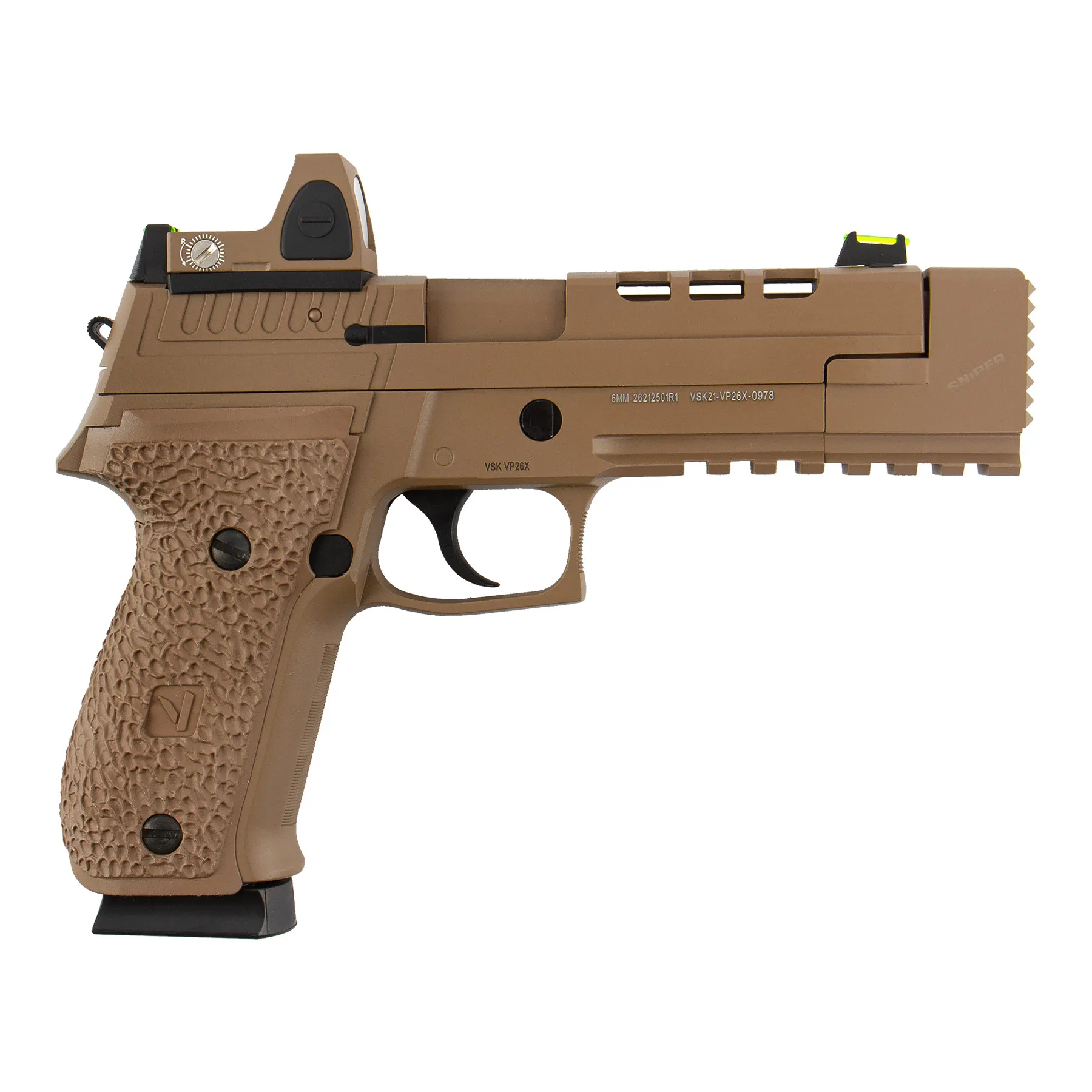 Vorsk VP-26X BDS GBB, Tan