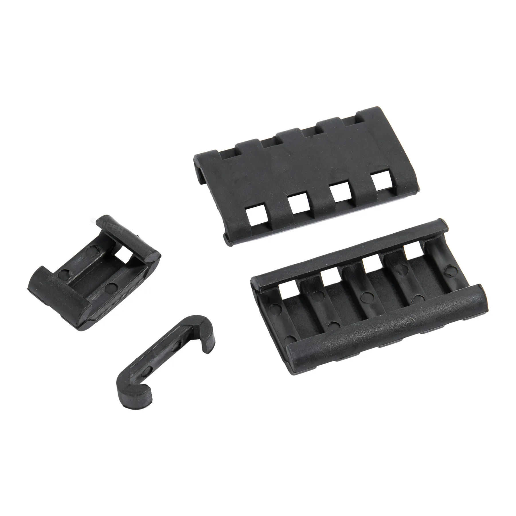 Matrix Ladder Rail Cover, 20pcs, Black