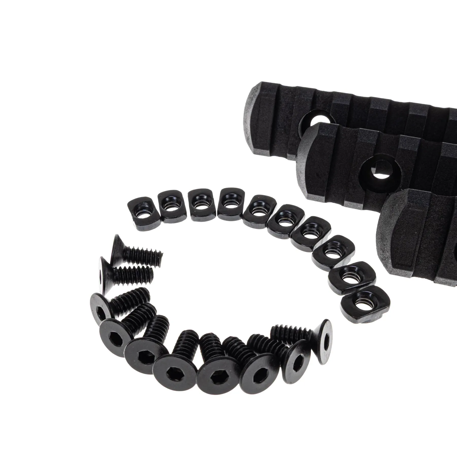 M-Lok 5/7/9/11/13 Slots Rail Set, Black M-Lok 5/7/9/11/13 Slots Rail Set, Black