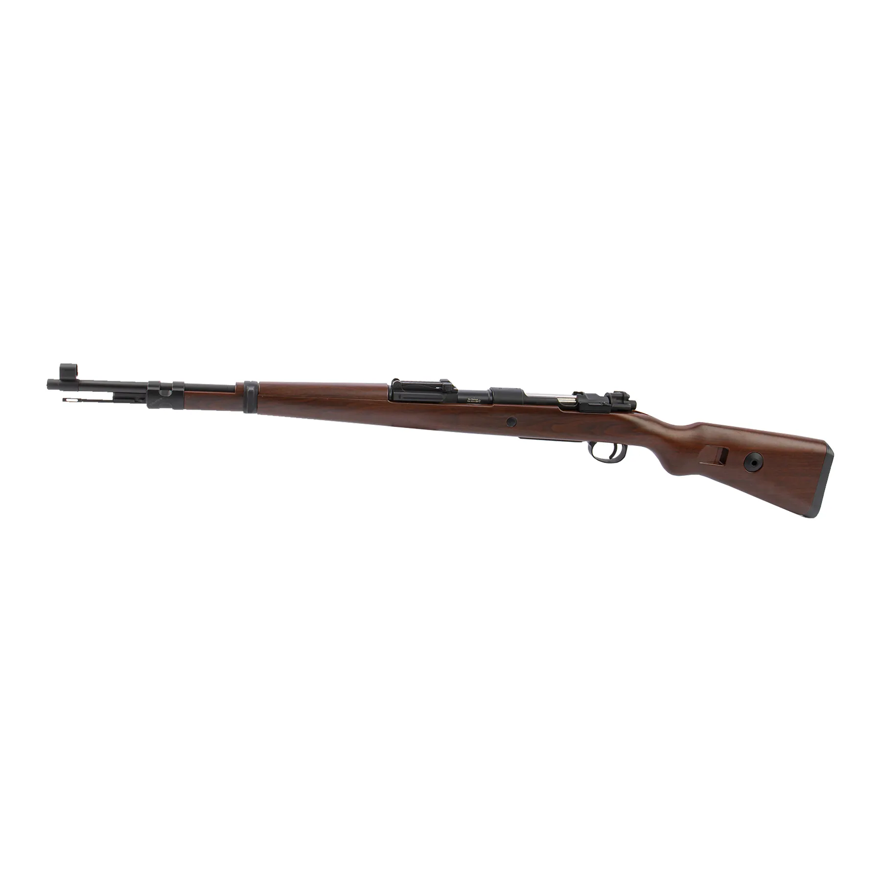 Kar98K Spring Sniper Rifle, Holz-Look Version Kar98K Spring Scharfschützengewehr & Scope, Holz-Look