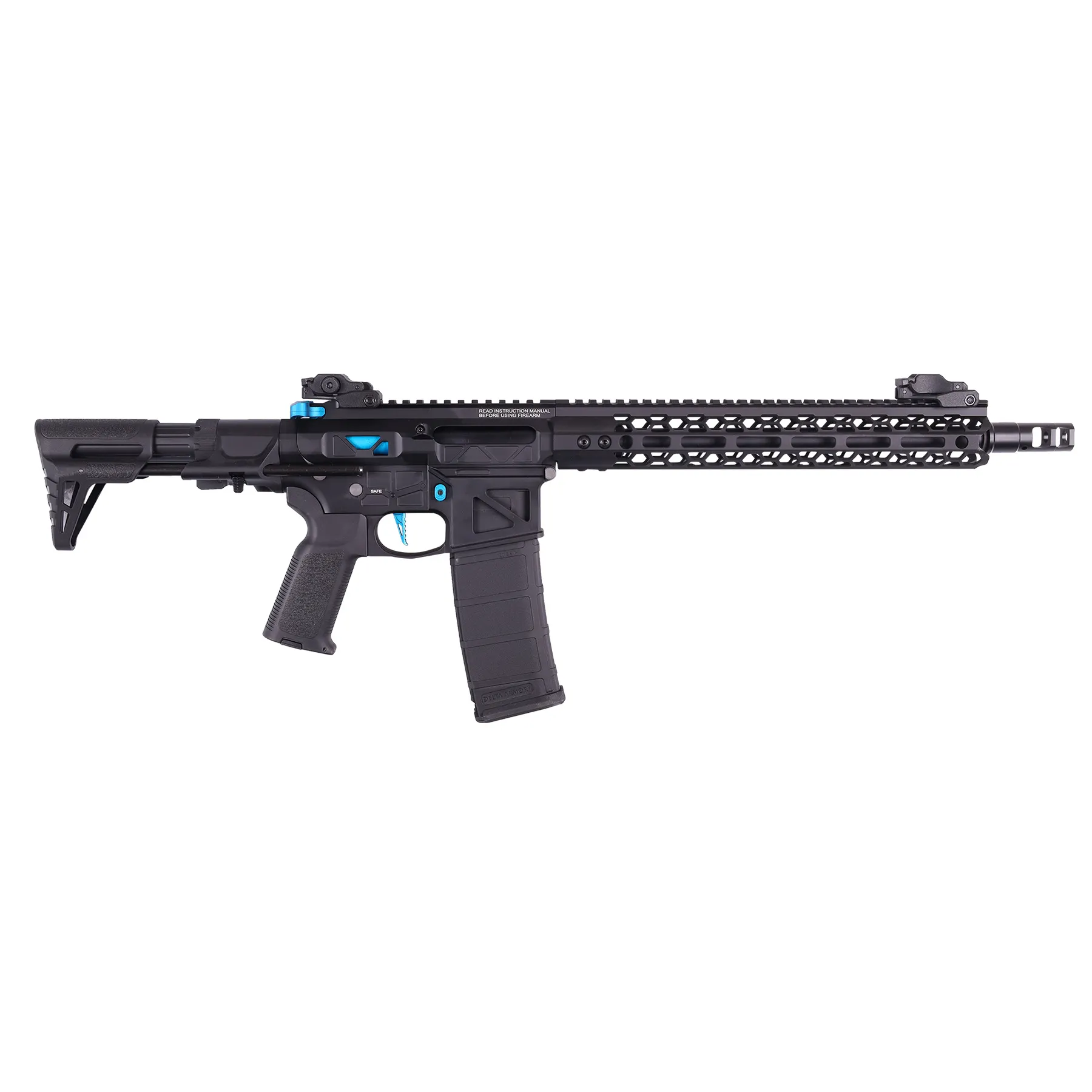 Delta Armory FREYA Skeleton PDW Gen.2 12,5", Black/Blue