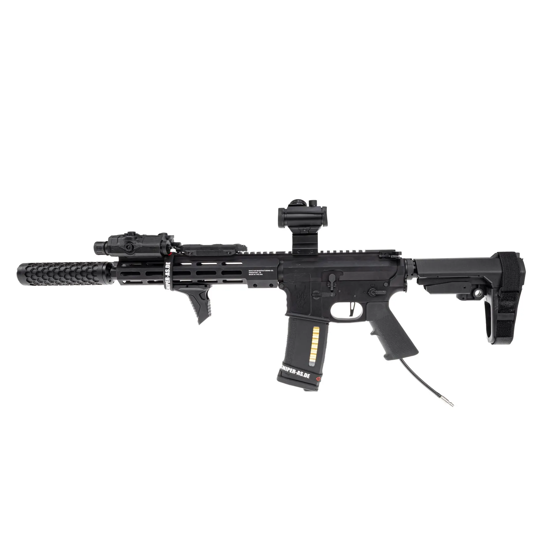 MTW Billet 10" Secret Operation, Black